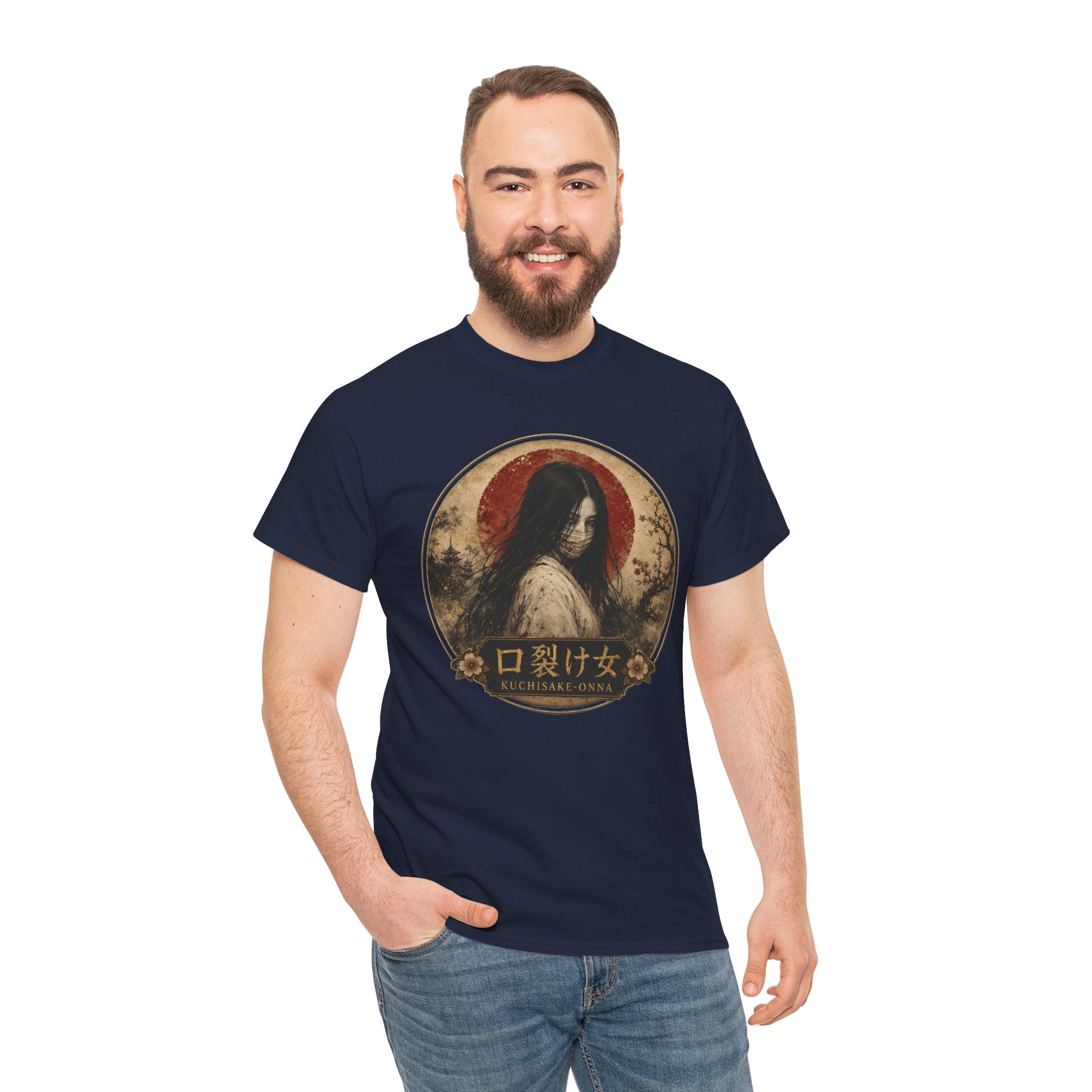 Kuchisake-Onna Slit-Mouthed Woman T-Shirt | Japanese Yōkai Tee