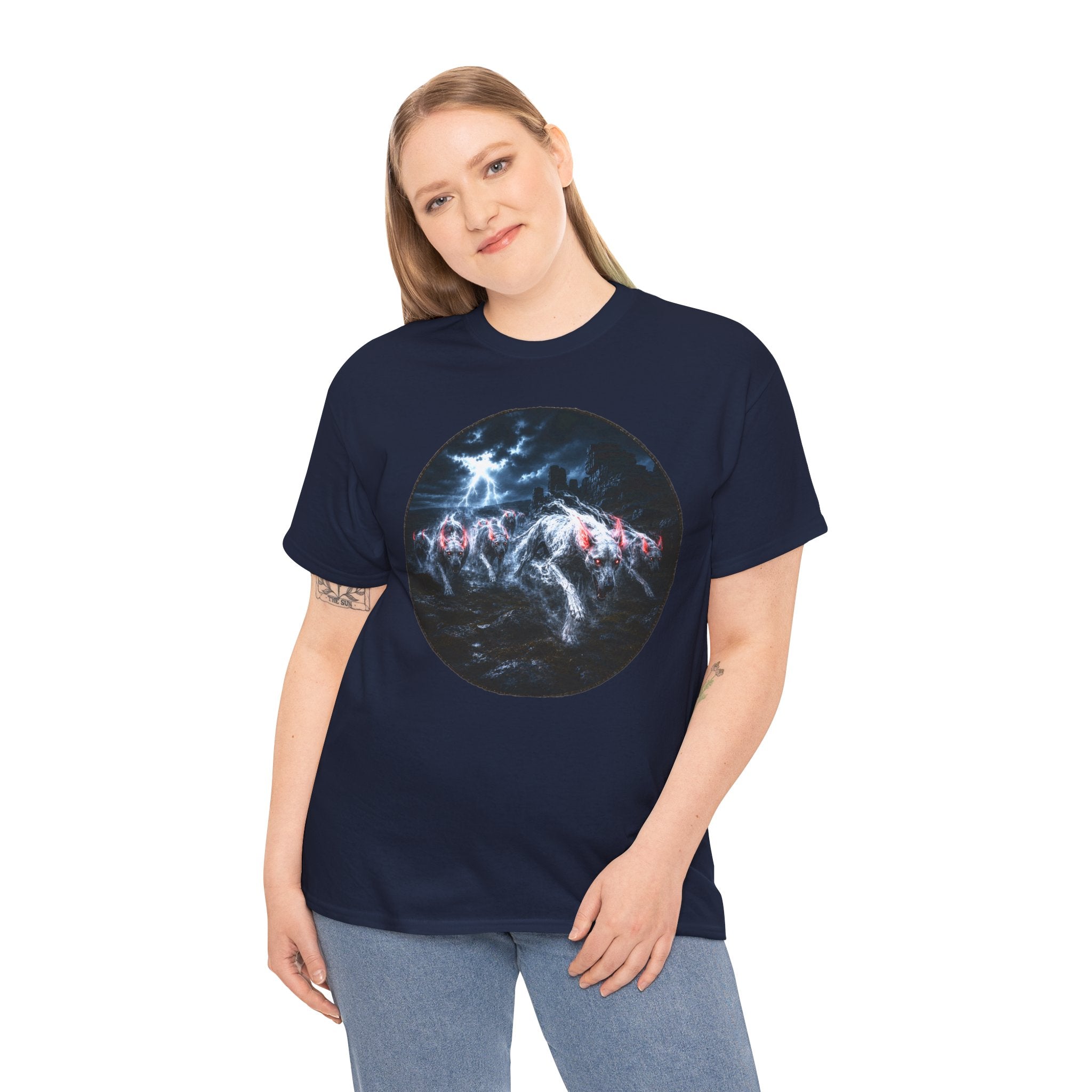 Hounds of Odin T-Shirt | Wild Hunt Norse Folklore Tee