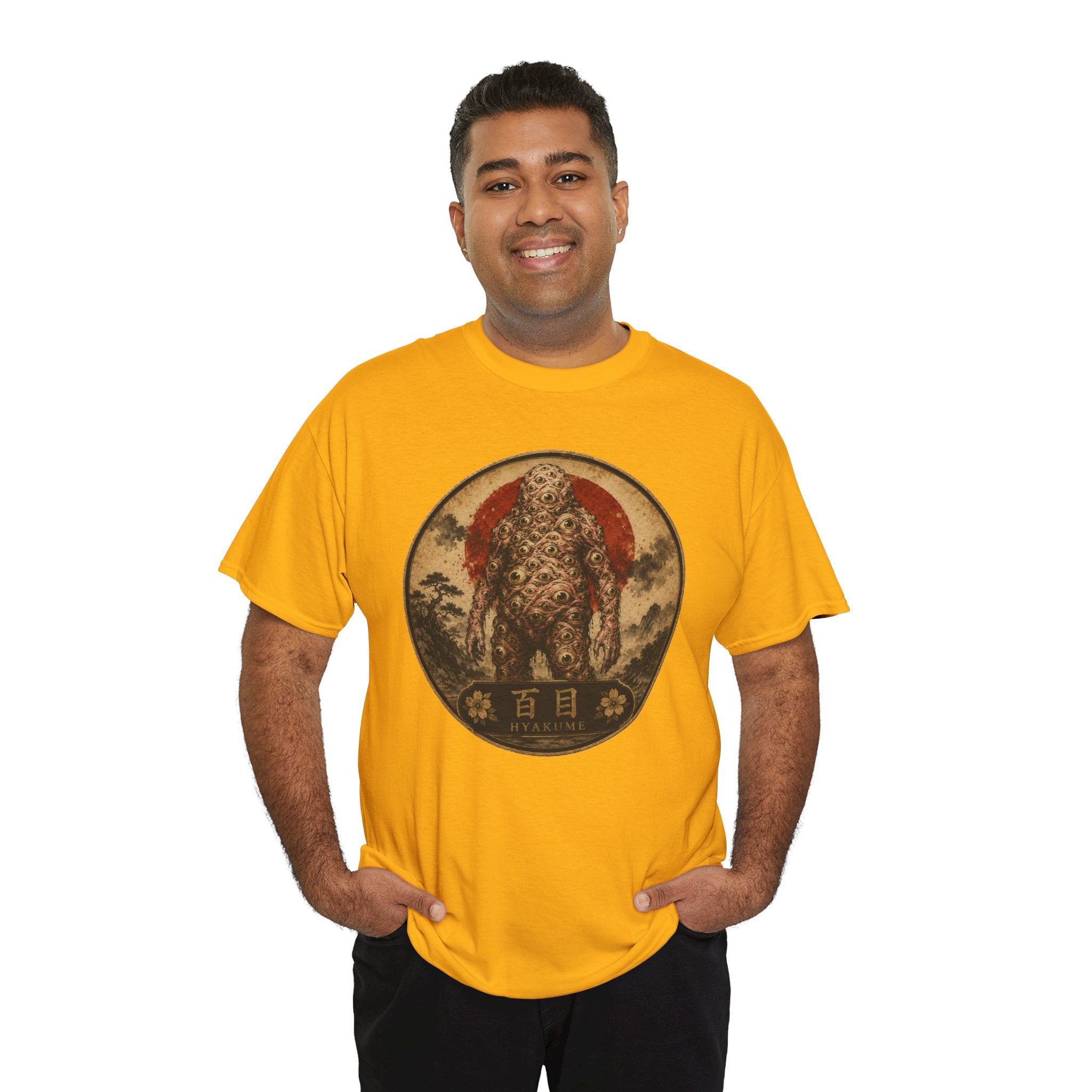 Hyakume Hundred-Eyed Yōkai T-Shirt | Japanese Folklore Tee