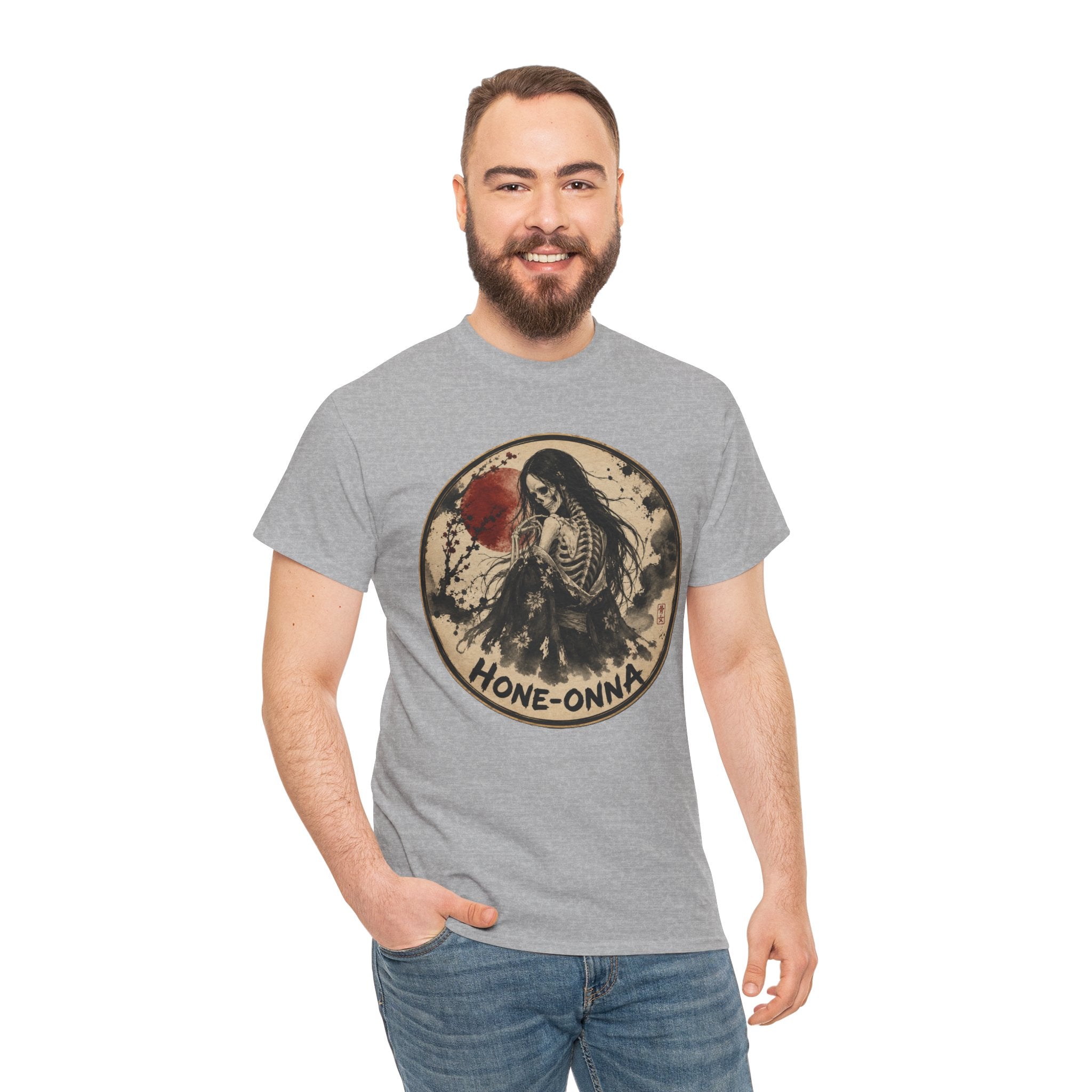Hone-Onna Skeleton Woman T-Shirt | Japanese Yōkai Tee