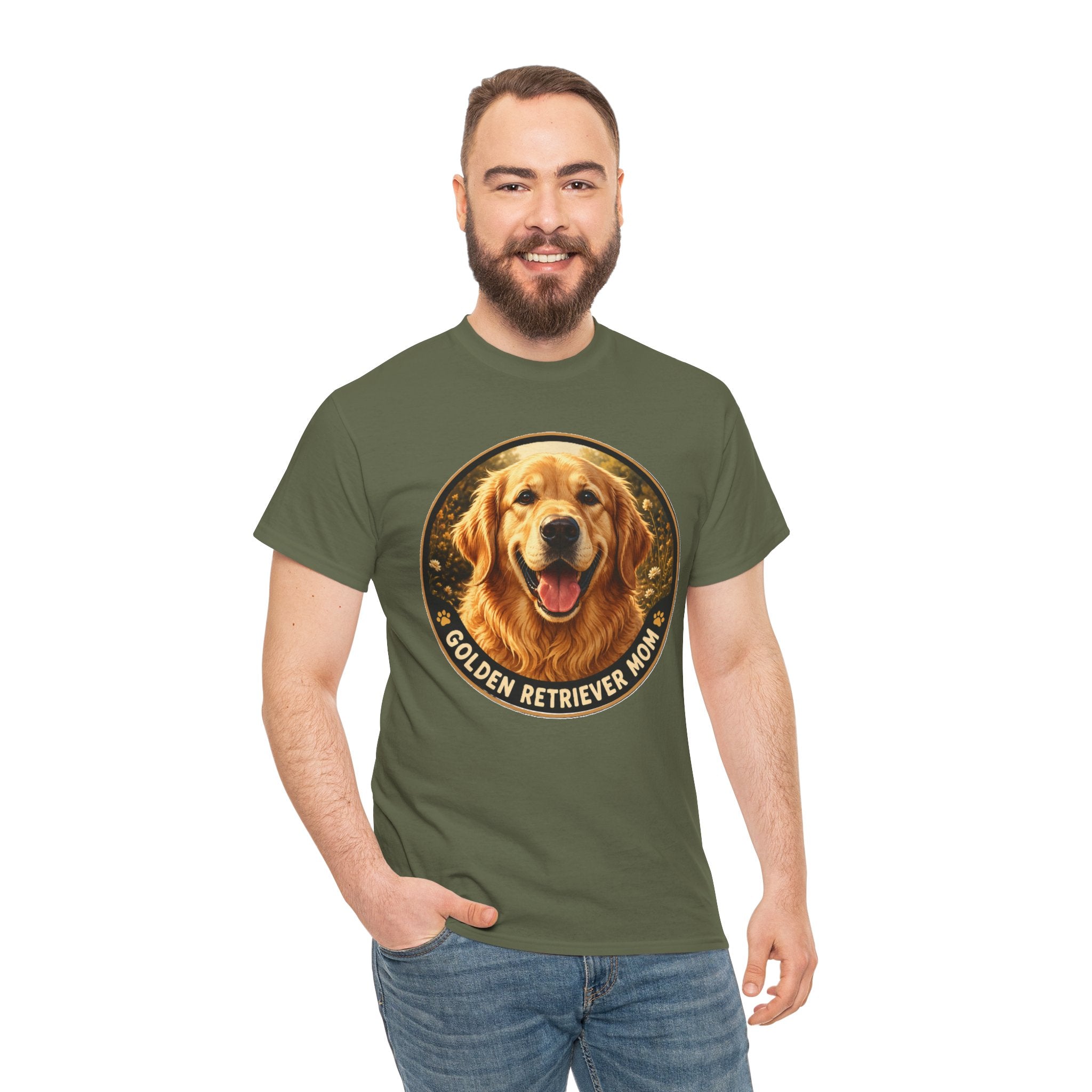 Golden Retriever Mom T-Shirt | Golden Retriever Owner Tee