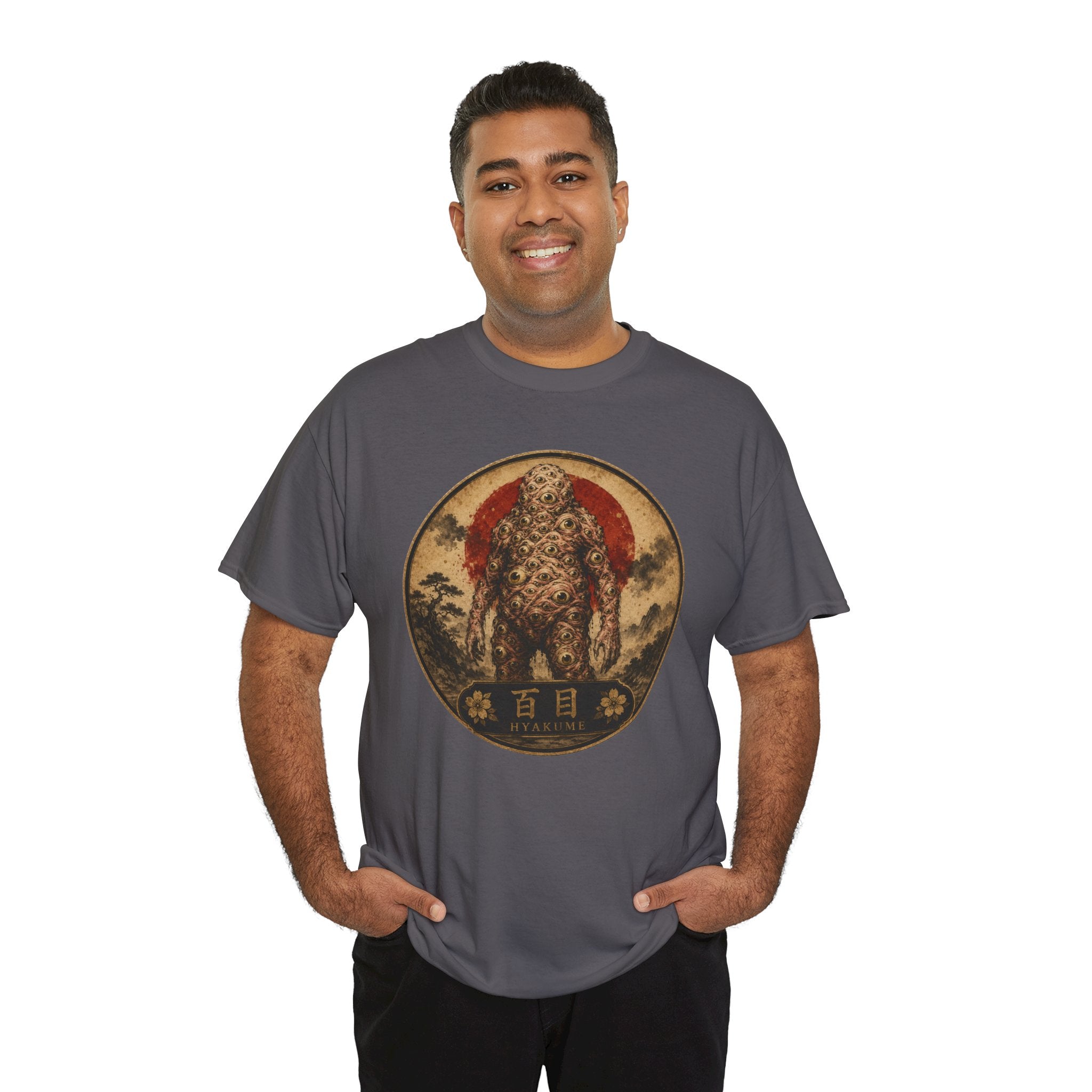 Hyakume Hundred-Eyed Yōkai T-Shirt | Japanese Folklore Tee