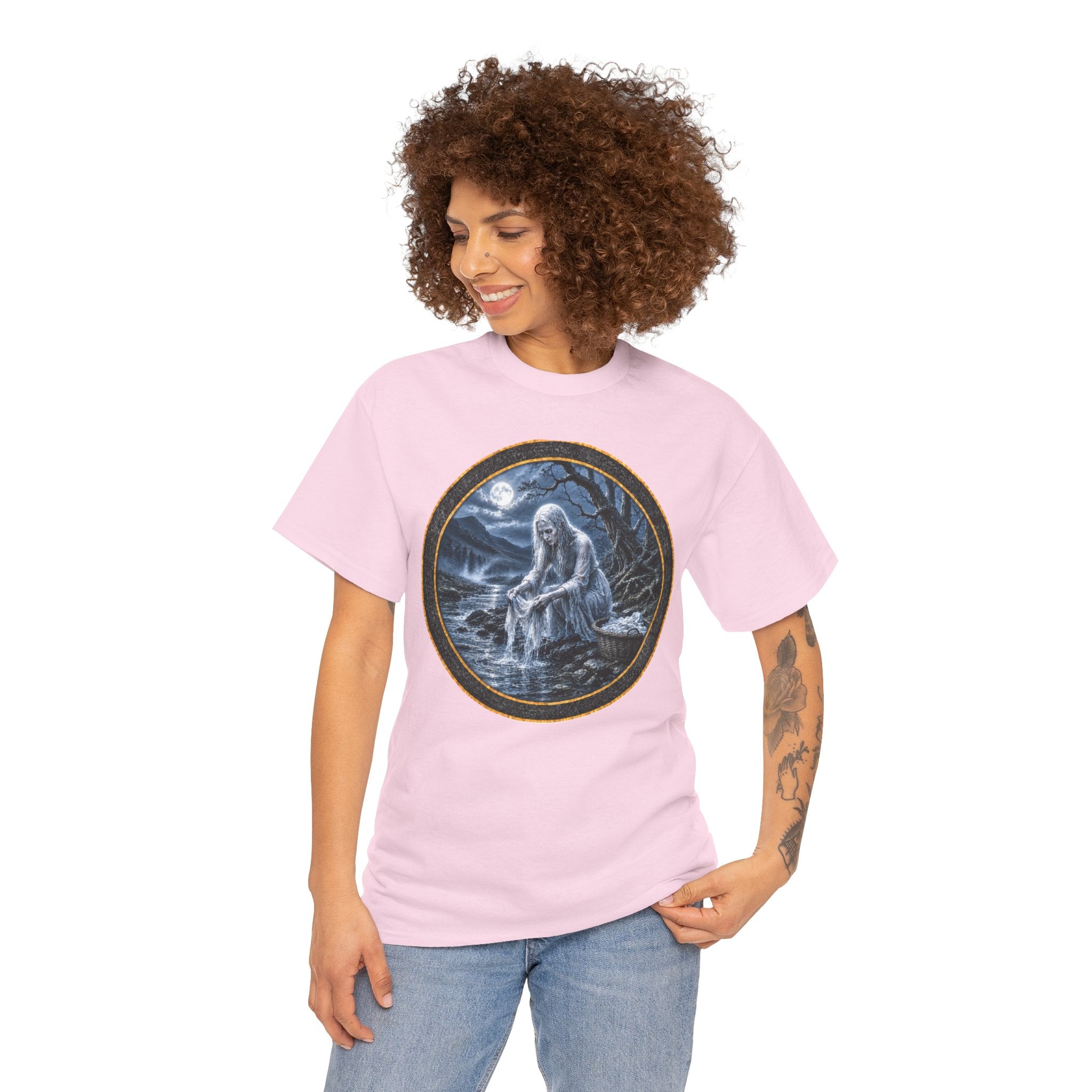 The Bean Nighe - Moonlight T-Shirt — Mystical Ocean Fantasy Tee