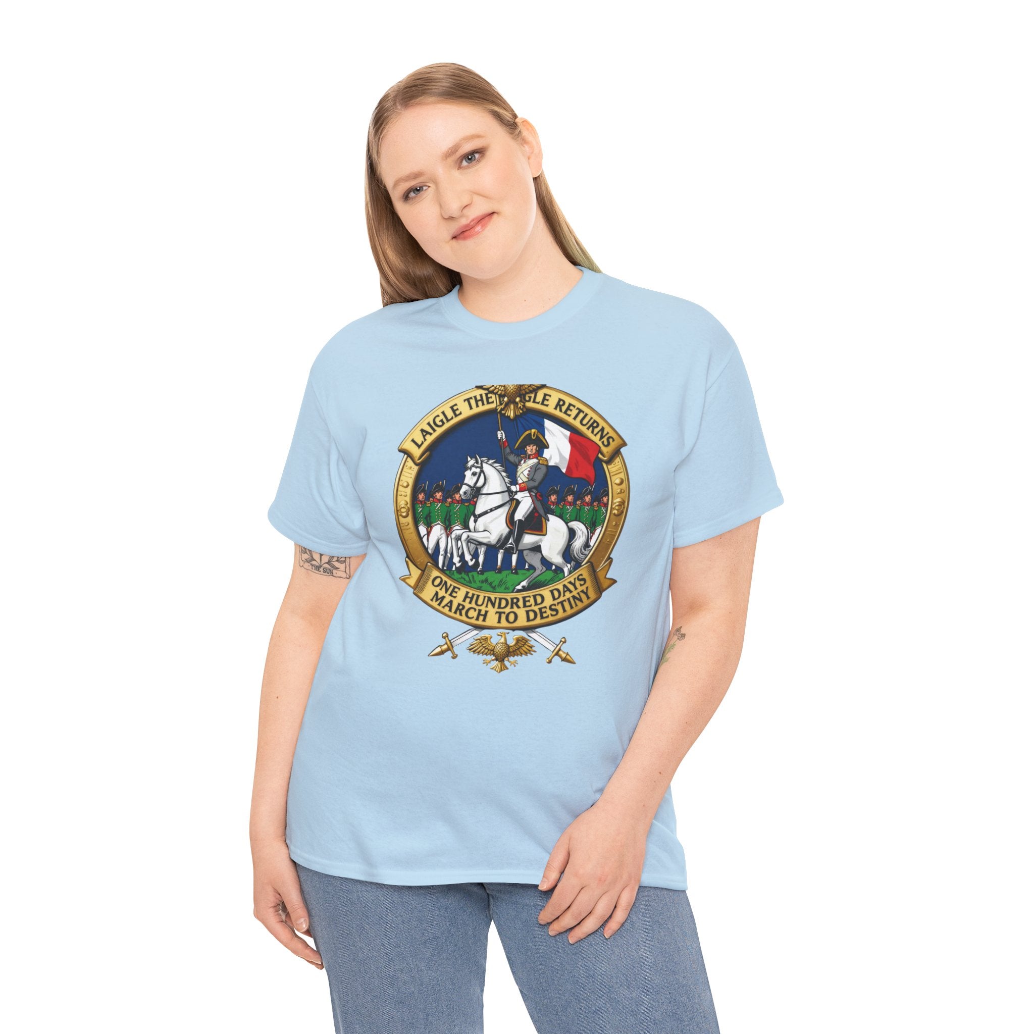 La Belle Alliance 1815 T-Shirt | Wellington & Blücher Waterloo Meeting | Napoleonic Wars Graphic Tee