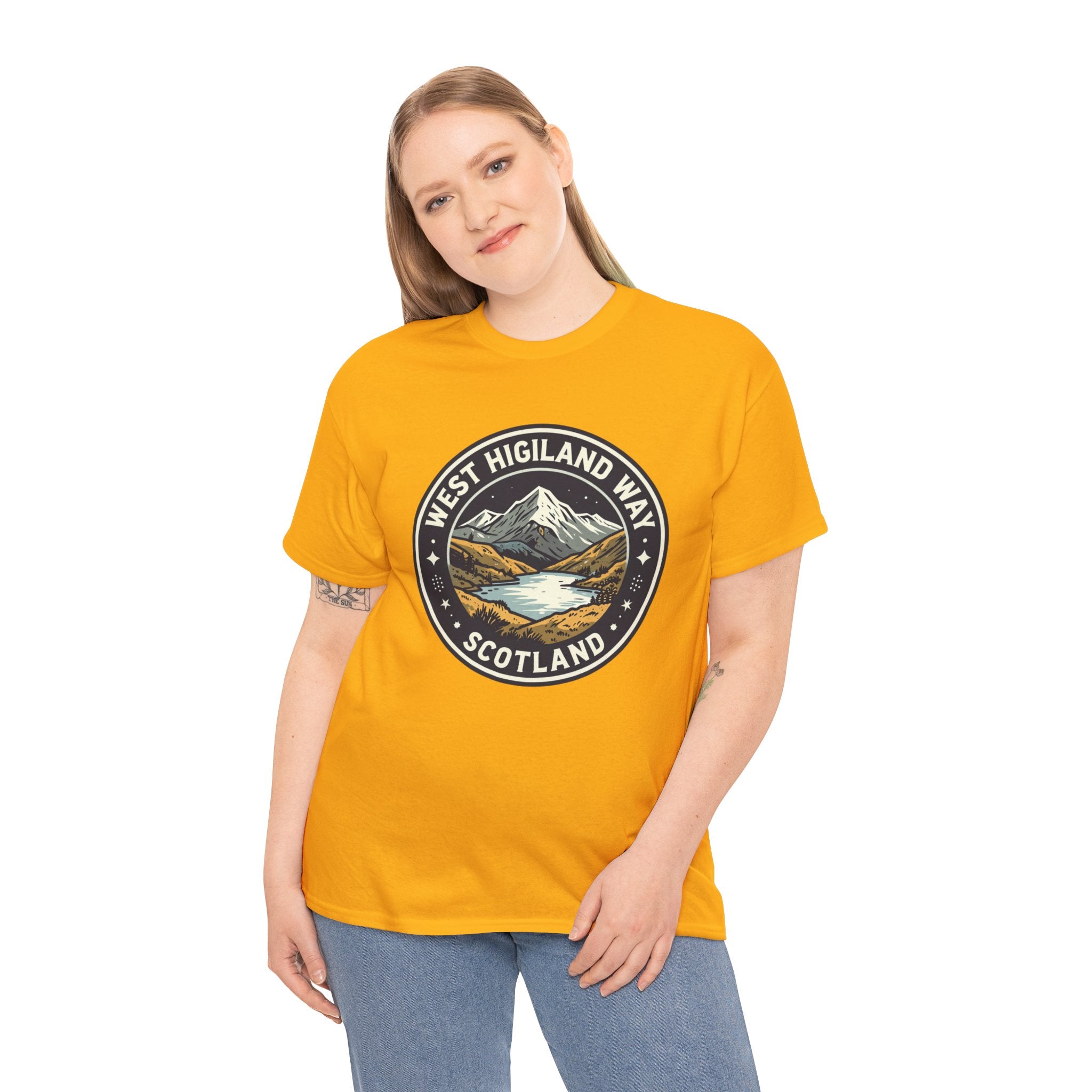West Highland Way Scotland T‑Shirt — Scenic Mountain & Loch Travel Tee