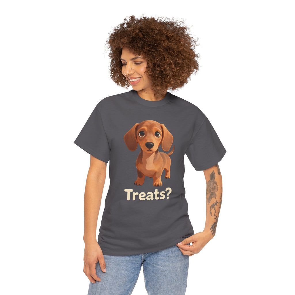 Dachshund Puppy "Treats?" T-Shirt