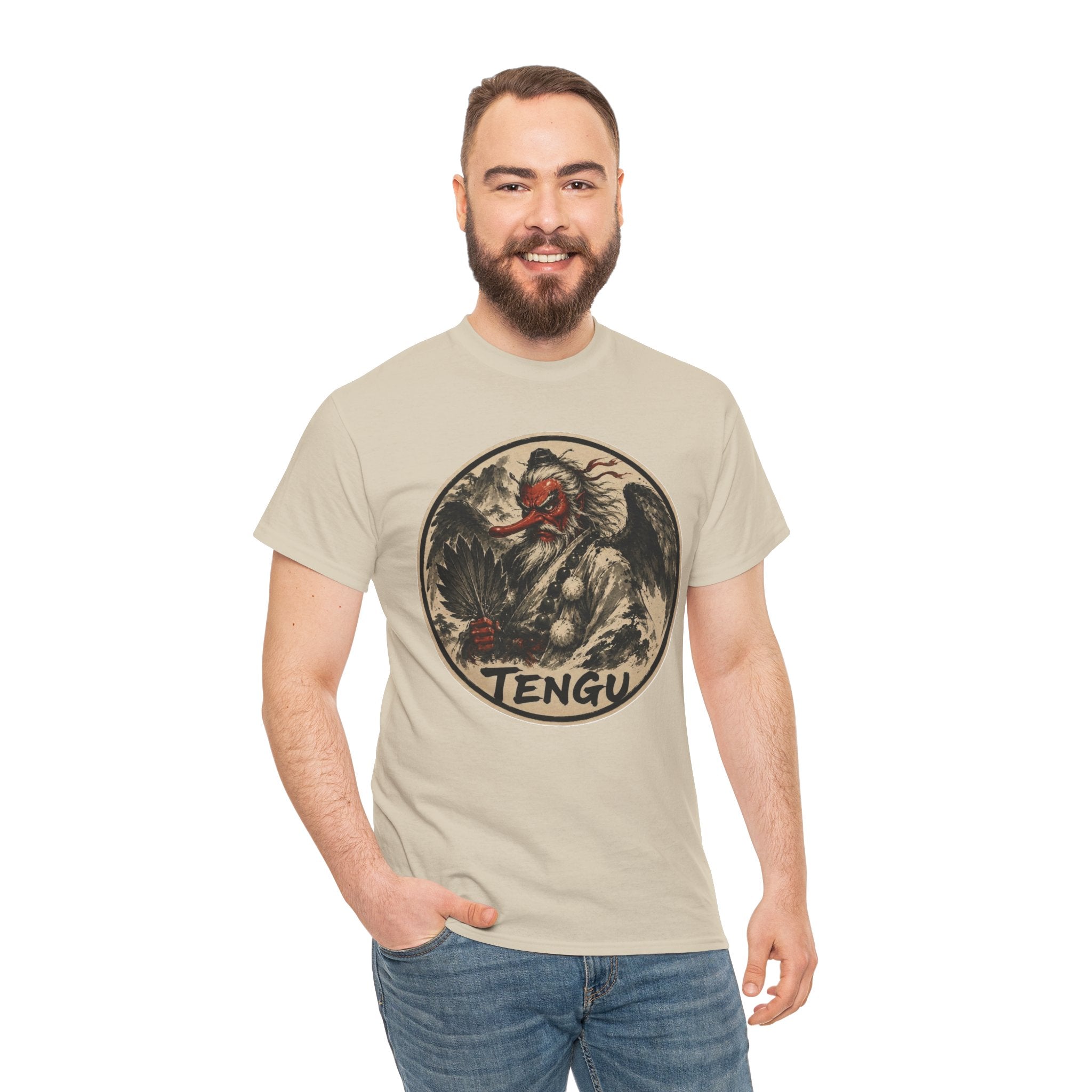 Tengu Mountain Spirit T-Shirt | Japanese Yōkai Folklore Tee