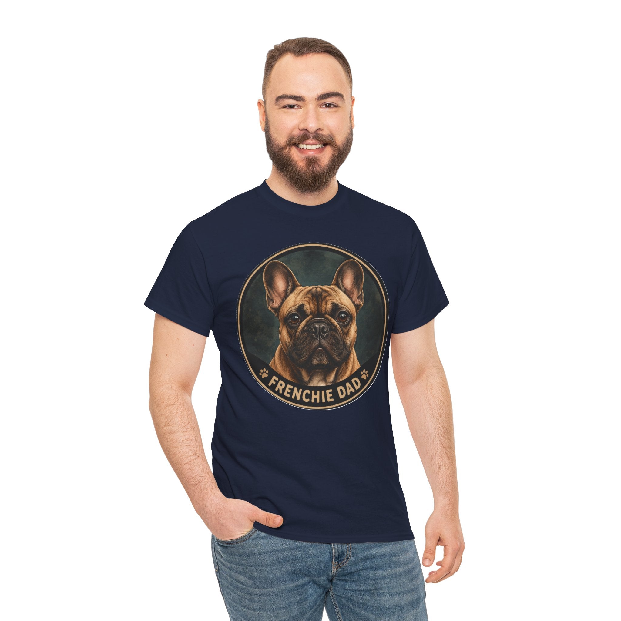 Frenchie Dad T-Shirt | French Bulldog Owner Tee