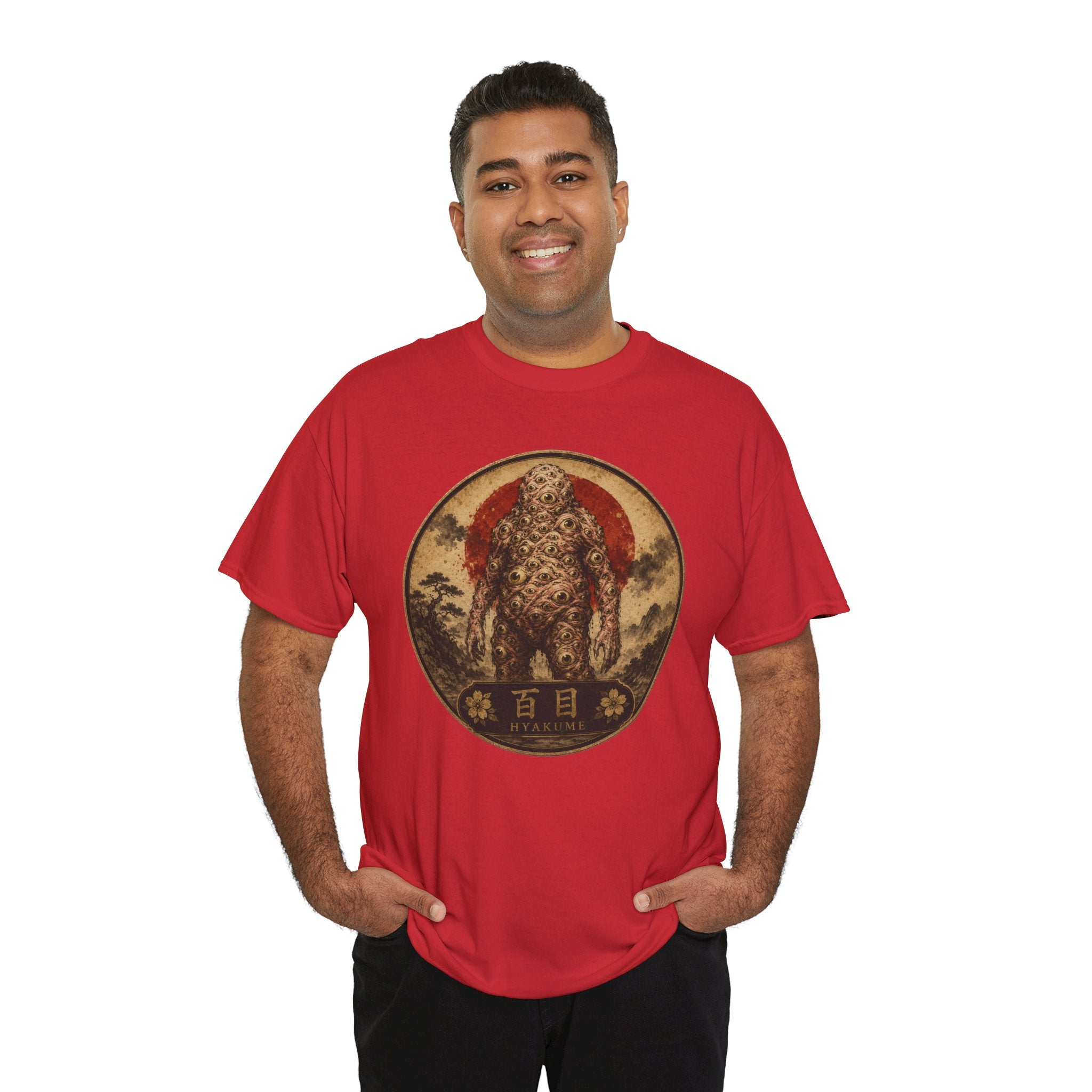 Hyakume Hundred-Eyed Yōkai T-Shirt | Japanese Folklore Tee