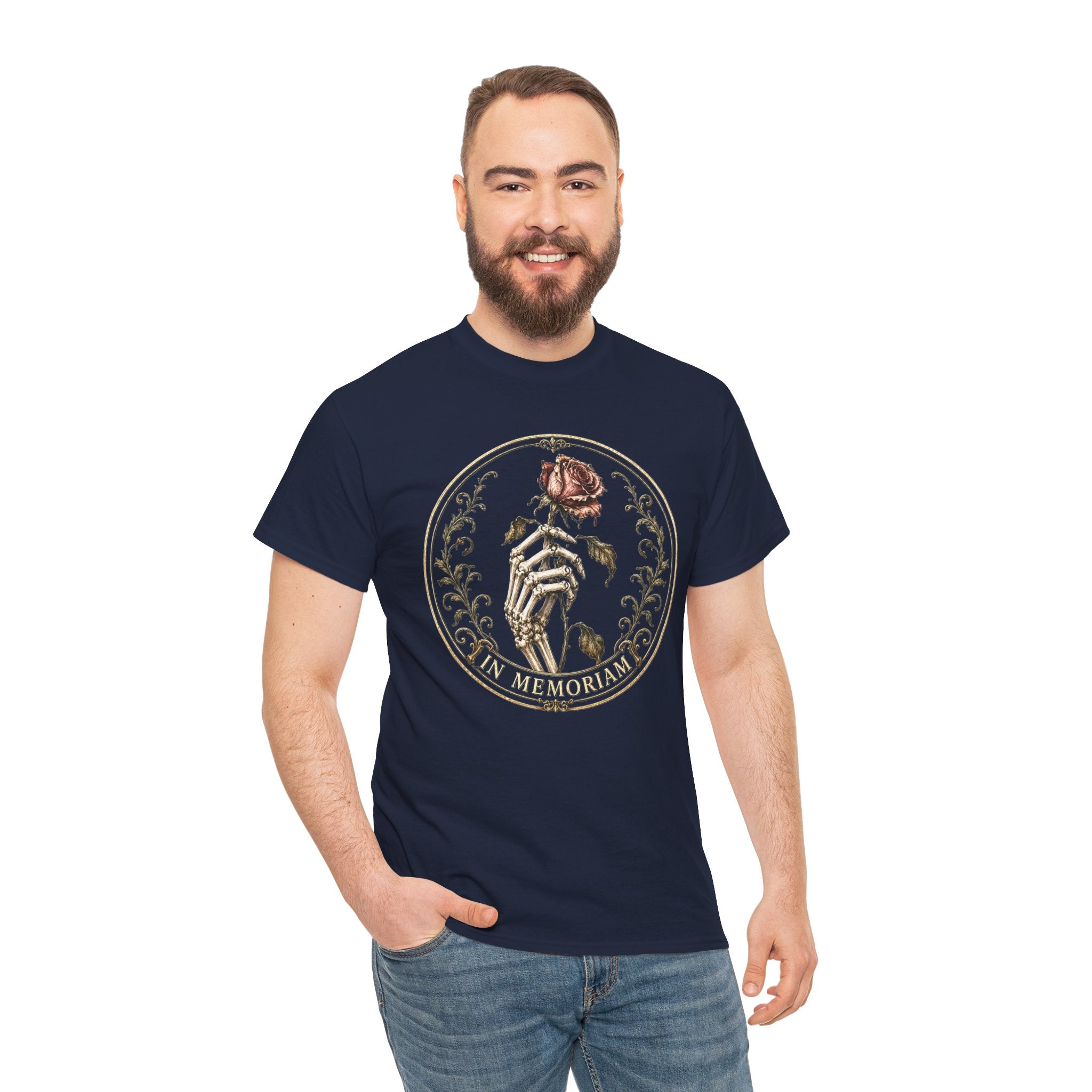In Memoriam T-Shirt | Victorian Mourning Occult Tee