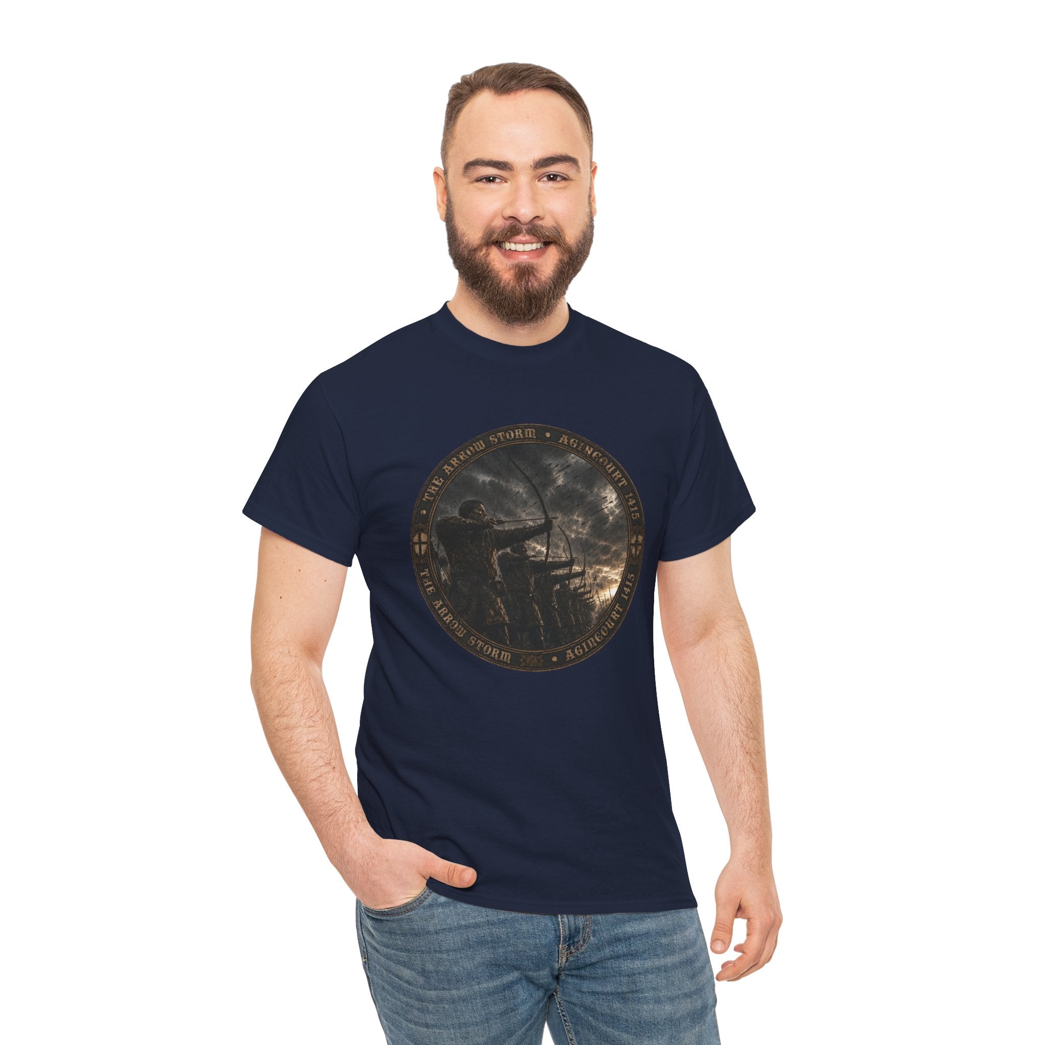 The Arrow Storm — Agincourt 1415 Graphic T-Shirt