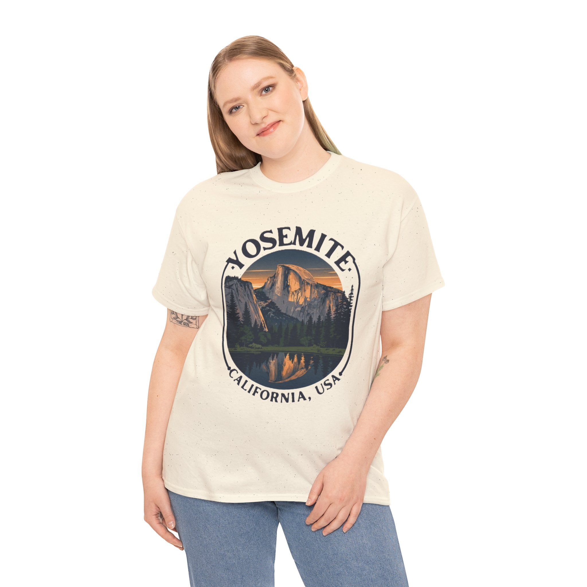 Yosemite Sunset Tee — California National Park Scenic T-Shirt