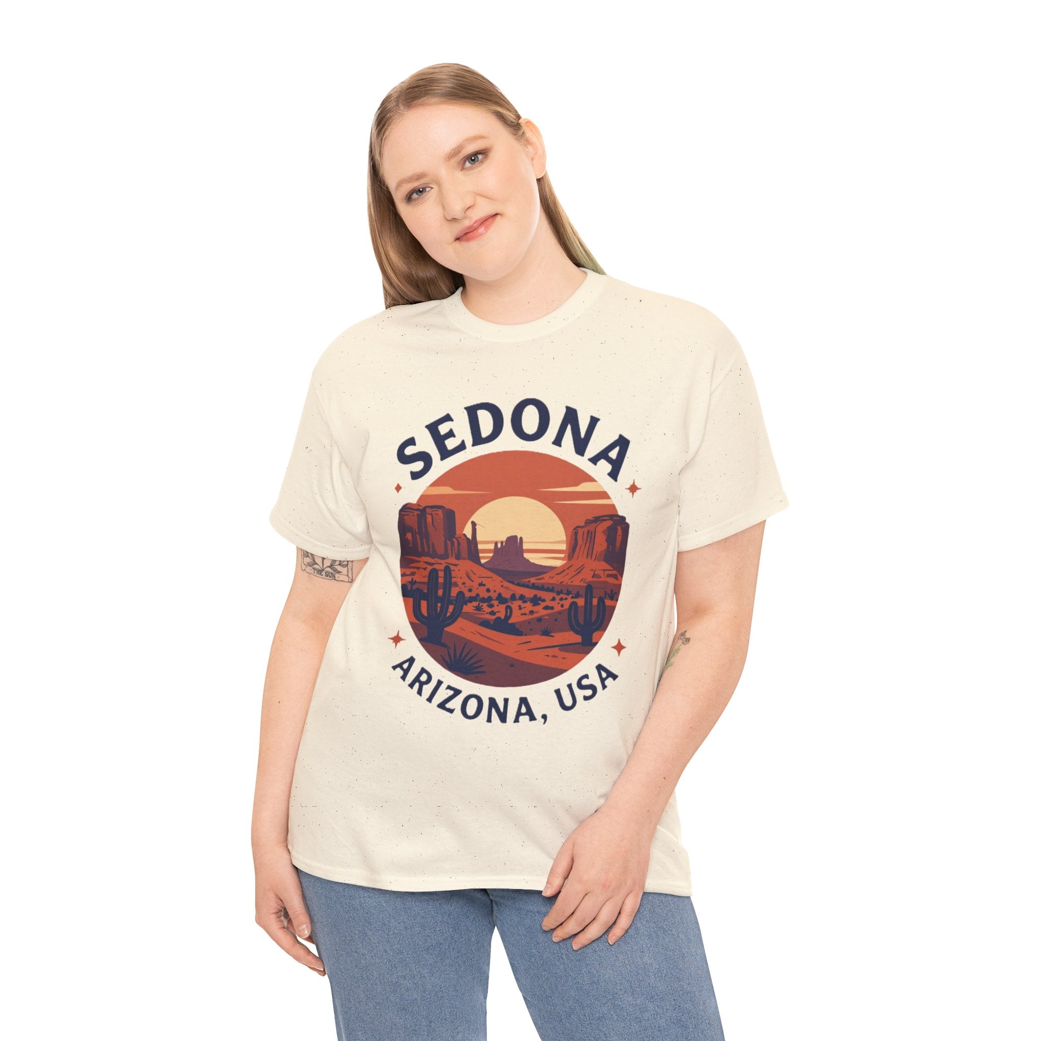 Sedona Arizona Sunset T-Shirt — Desert Landscape Tee