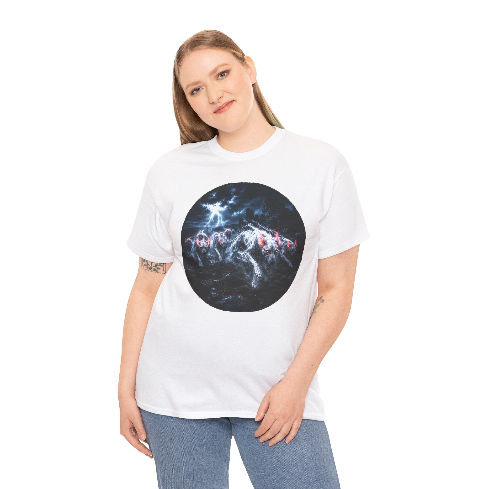 Hounds of Odin T-Shirt | Wild Hunt Norse Folklore Tee