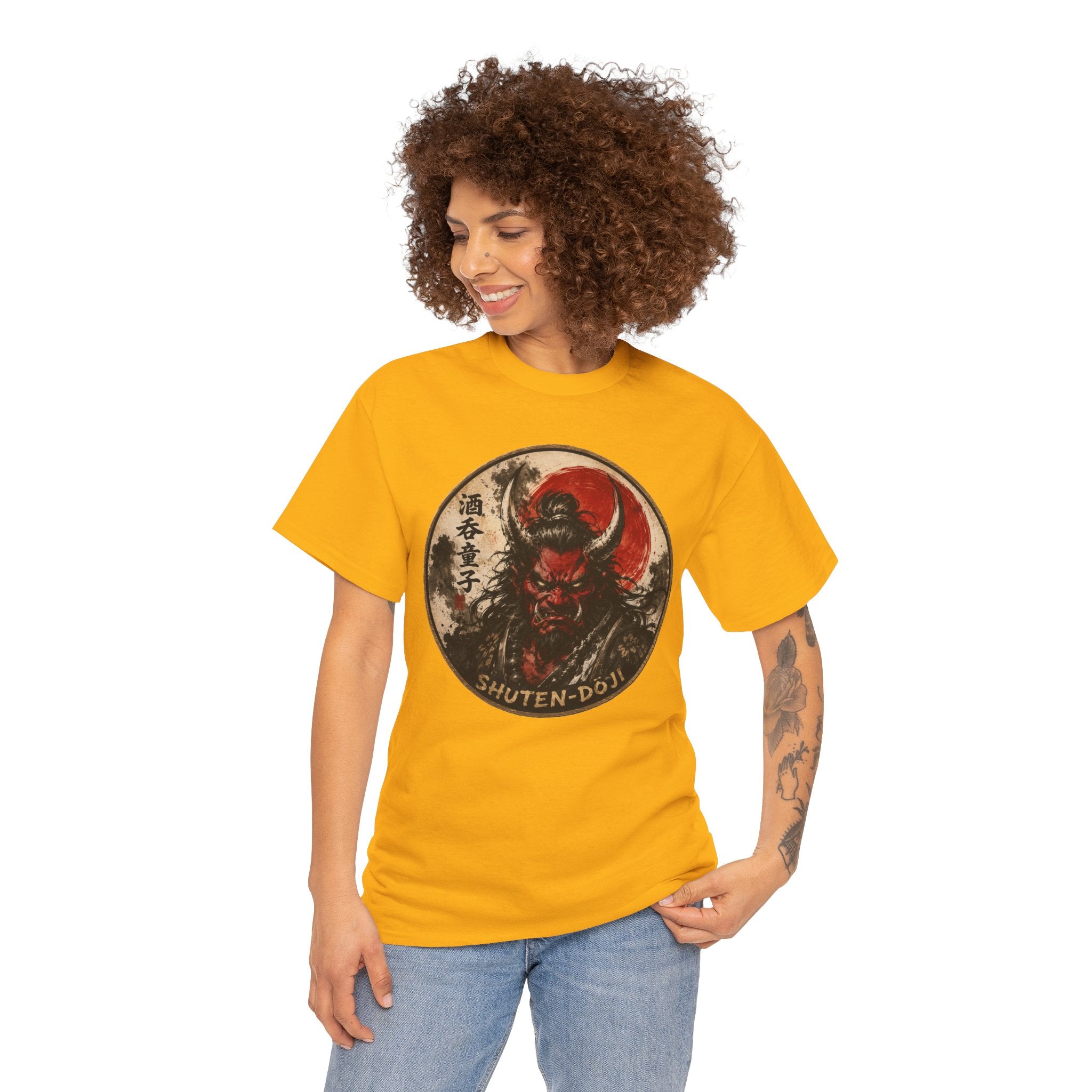 Shuten-Dōji Demon King T-Shirt | Japanese Yōkai Folklore Tee