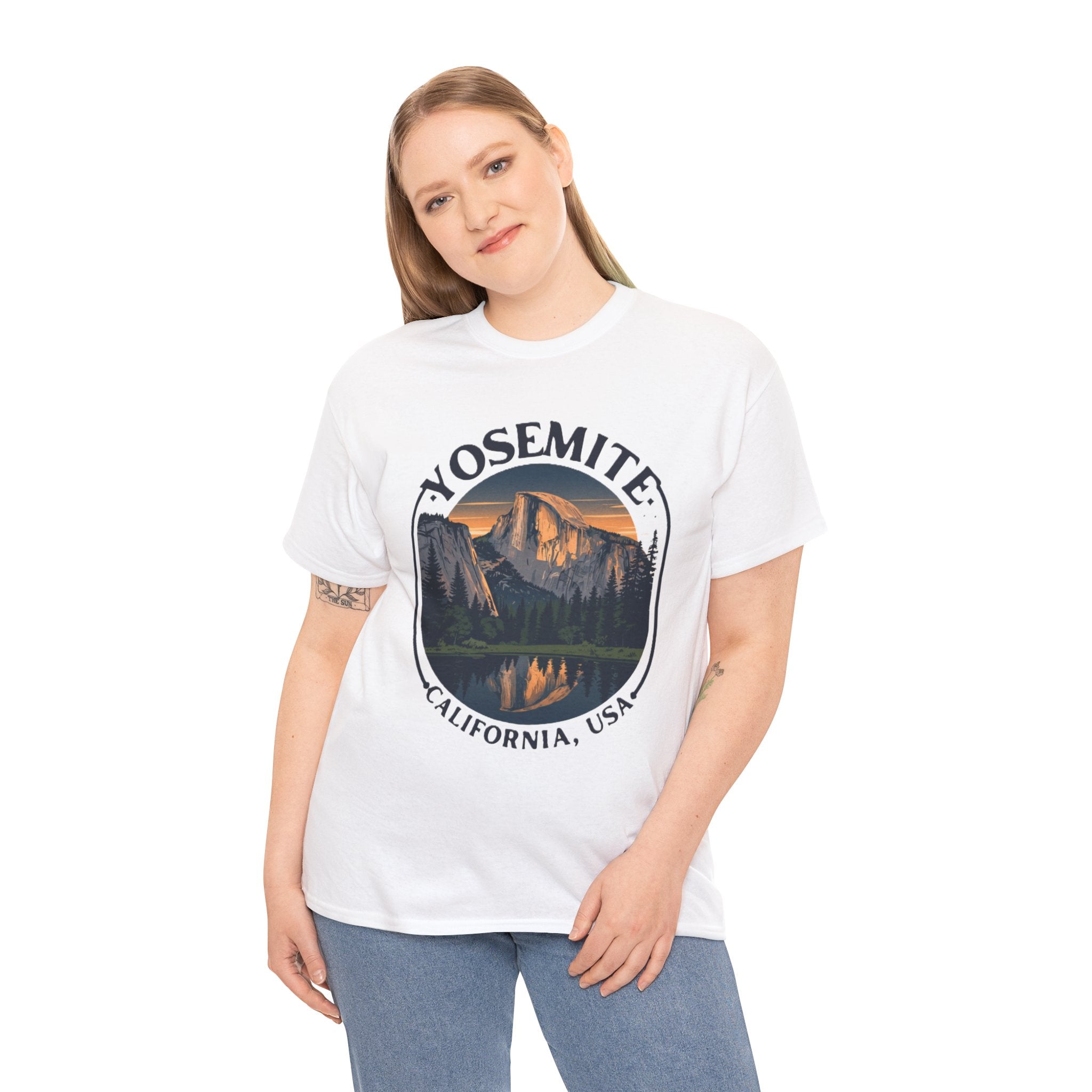 Yosemite Sunset Tee — California National Park Scenic T-Shirt