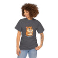 Cheeky Hamster Cartoon T-Shirt | Funny Sly Grin Hamster Tee