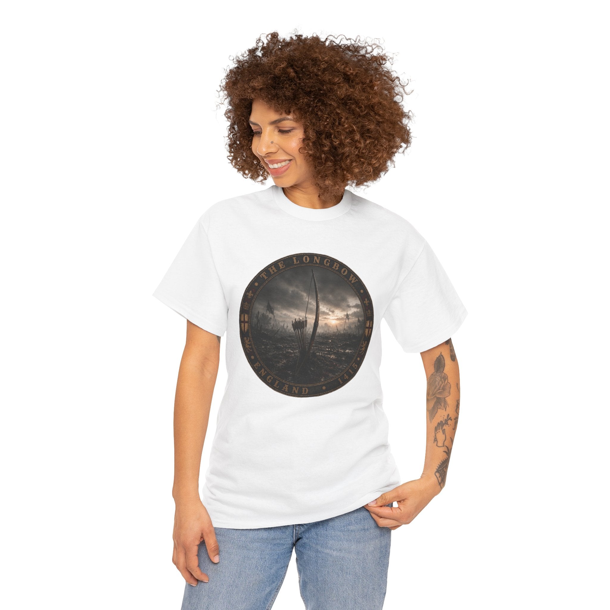 The Longbow — England 1415 Graphic T-Shirt