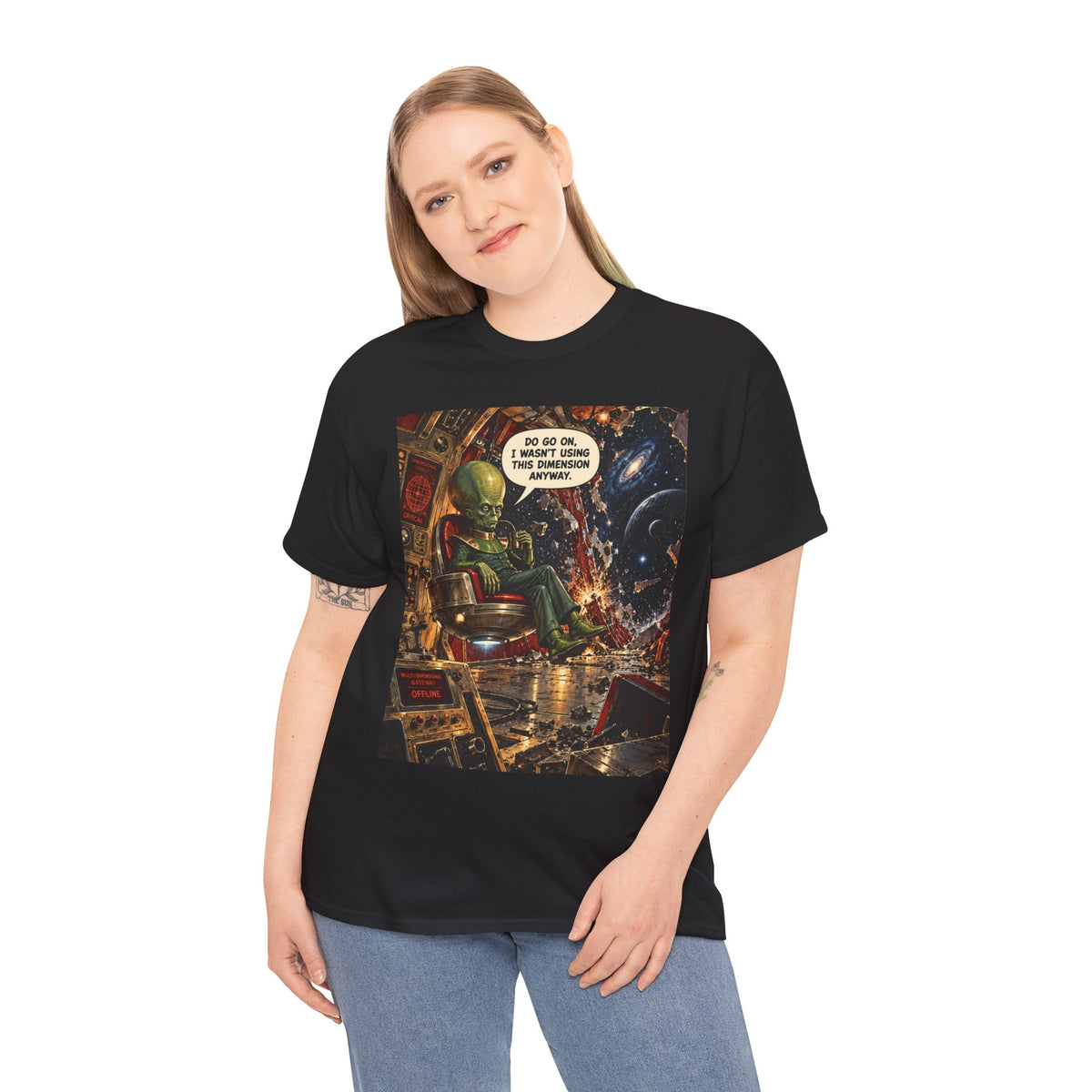 Do Go On Retro Alien Overlord T-Shirt