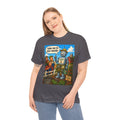 T-Shirt — "Take Me to Your Weeder" Vintage Robot Gardening Tee