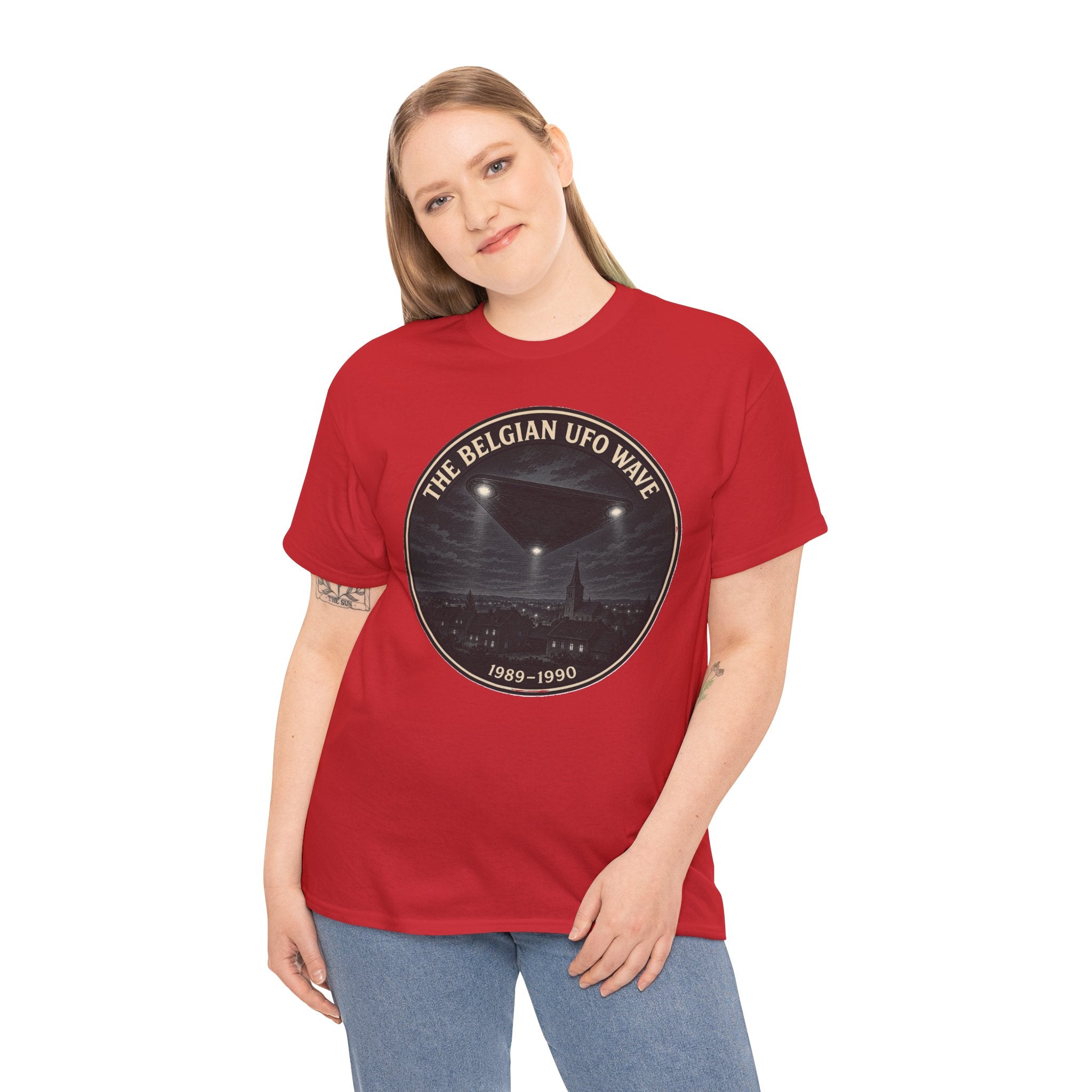 The Belgian UFO Wave T-Shirt | 1989-1990 Triangle Sightings Tee