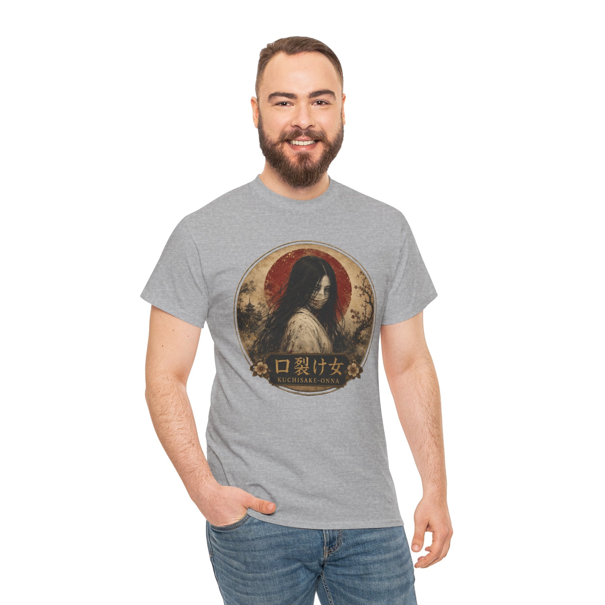 Kuchisake-Onna Slit-Mouthed Woman T-Shirt | Japanese Yōkai Tee