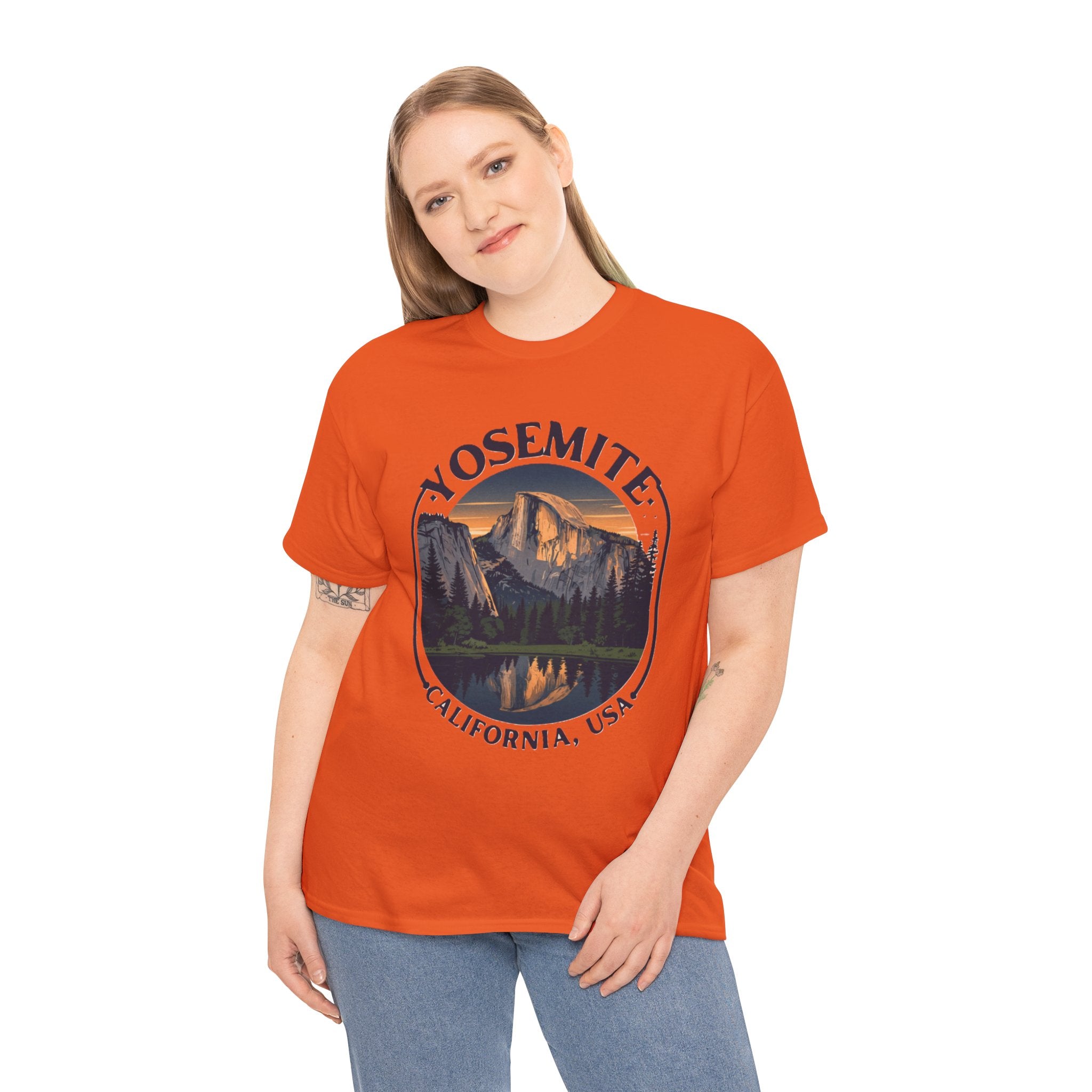 Yosemite Sunset Tee — California National Park Scenic T-Shirt