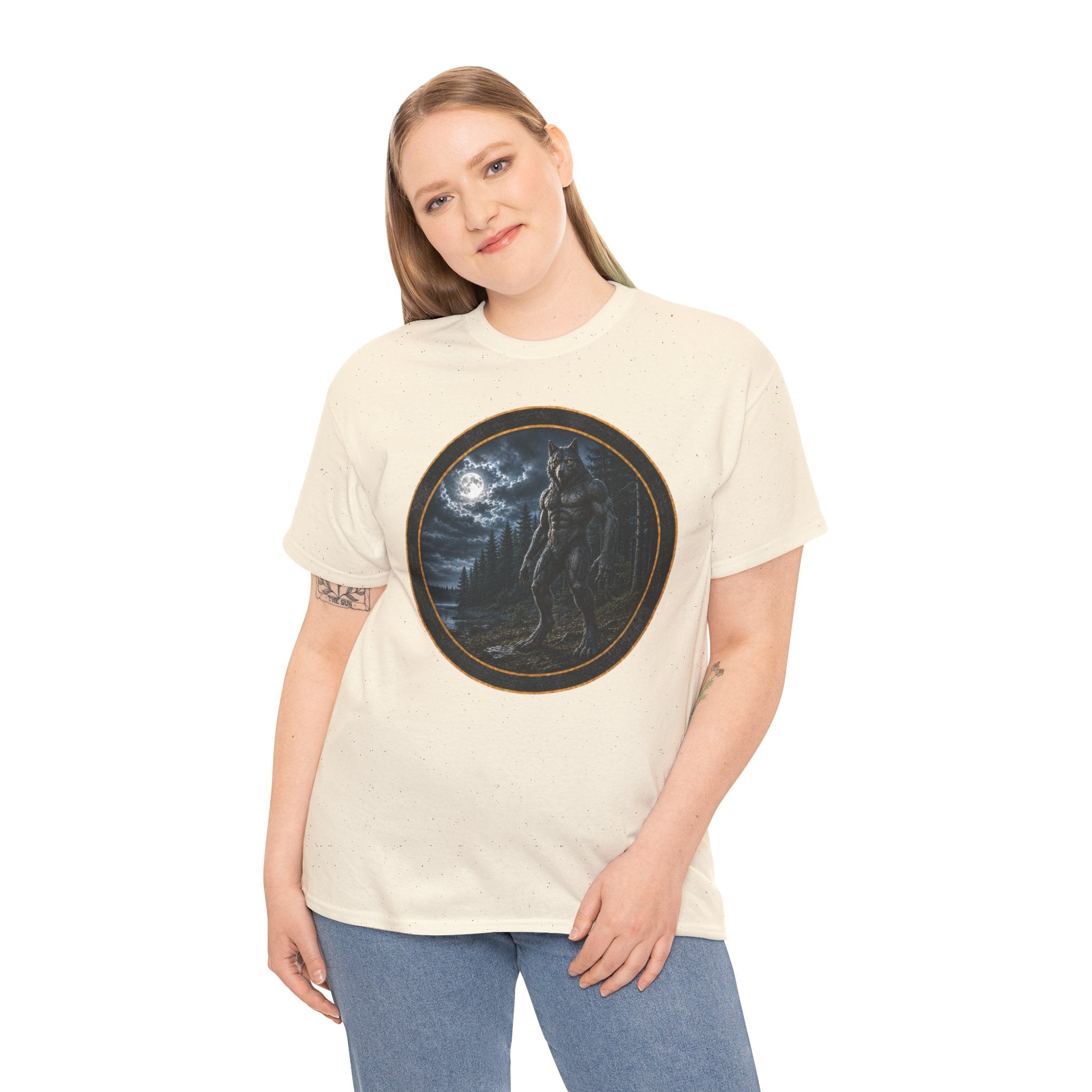 Still Out There – Dogman Bipedal Wolf Cryptid Graphic T-Shirt