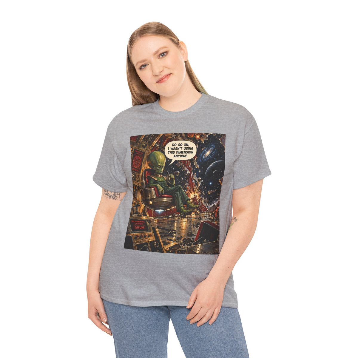 Do Go On Retro Alien Overlord T-Shirt