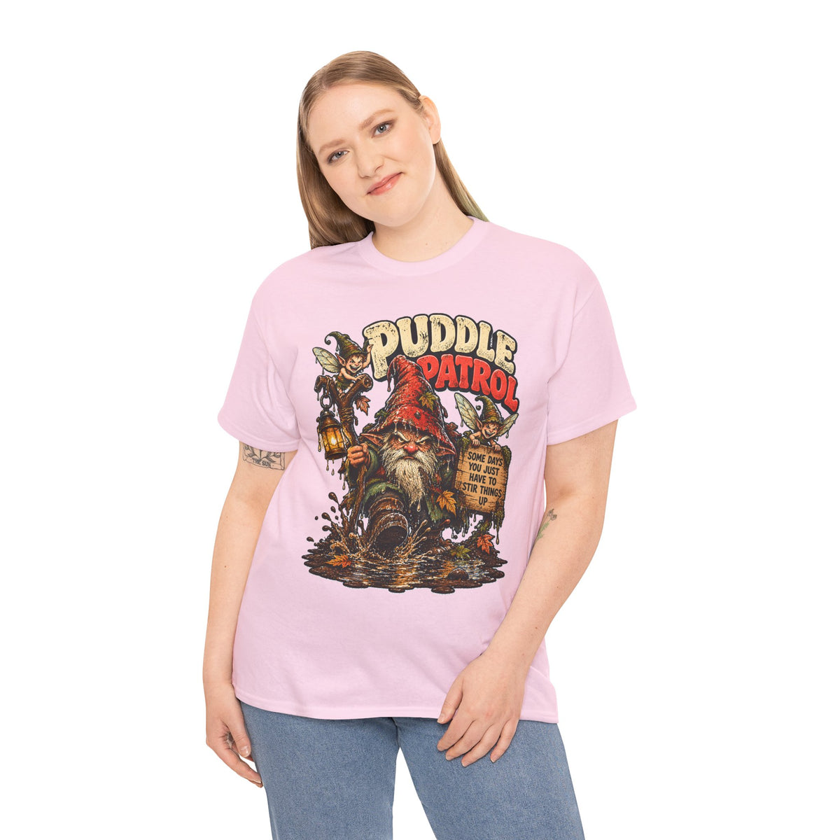 Puddle Patrol: Grumpy Gnome and Pixies T-Shirt