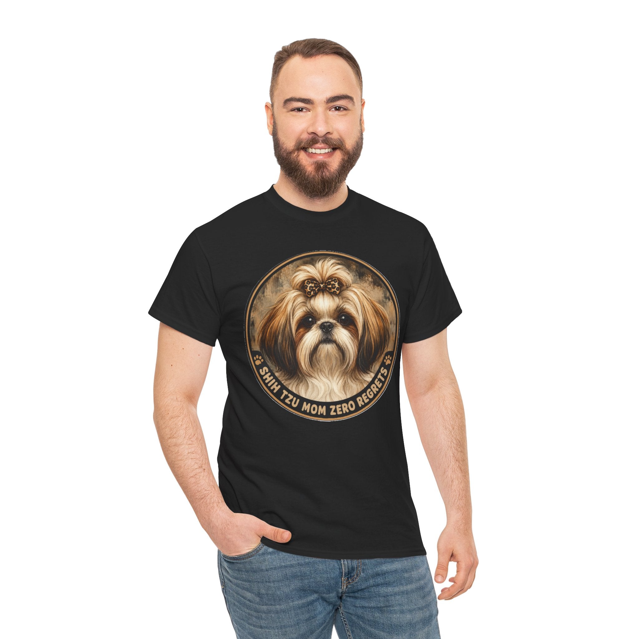 Shih Tzu Mom Zero Regrets T-Shirt | Shih Tzu Owner Tee