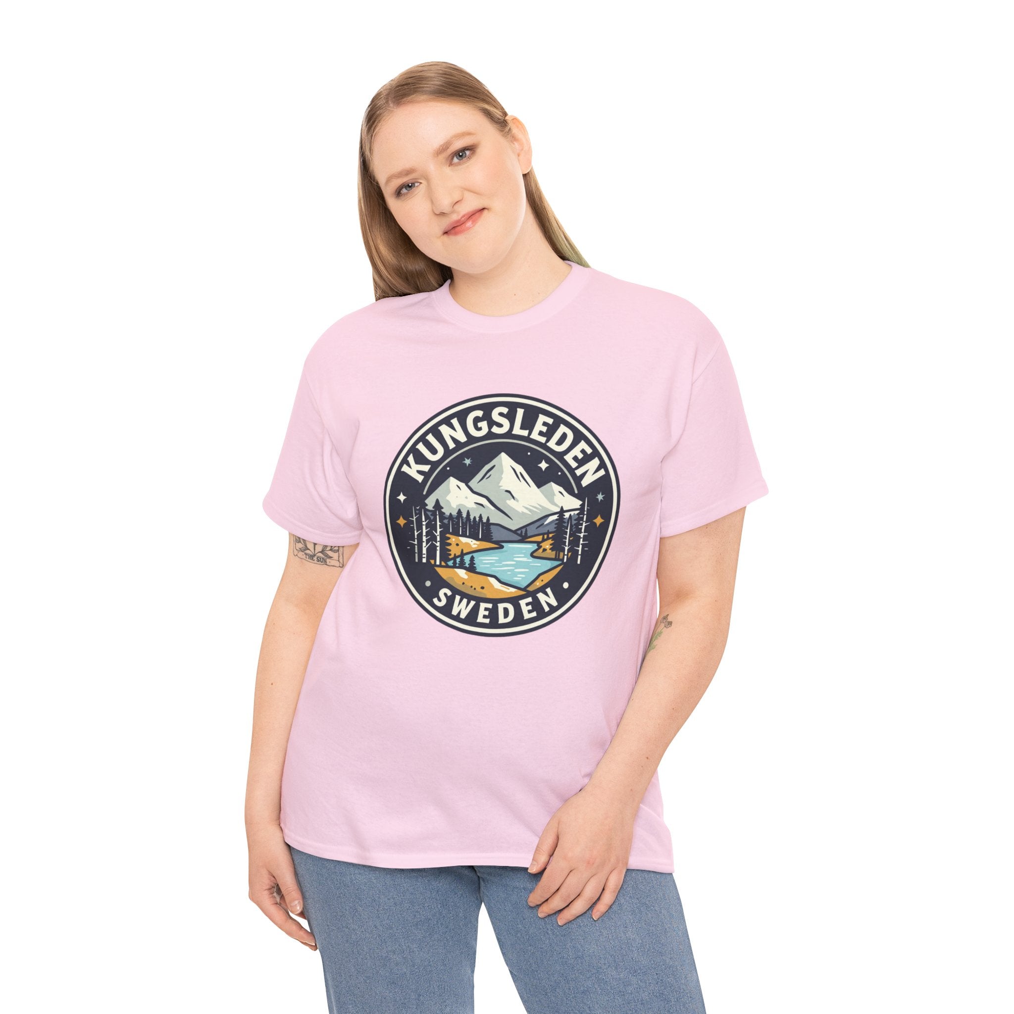 Kungsleden Sweden Hiking Badge T-Shirt
