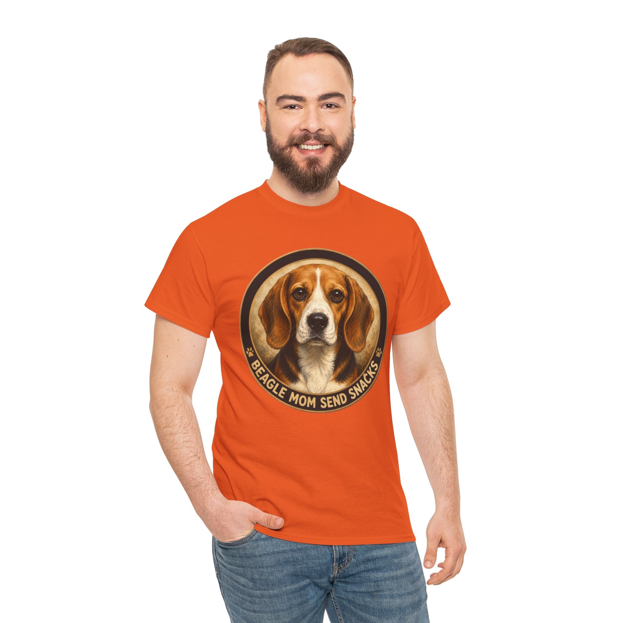 Beagle Mom Send Snacks T-Shirt | Beagle Owner Tee