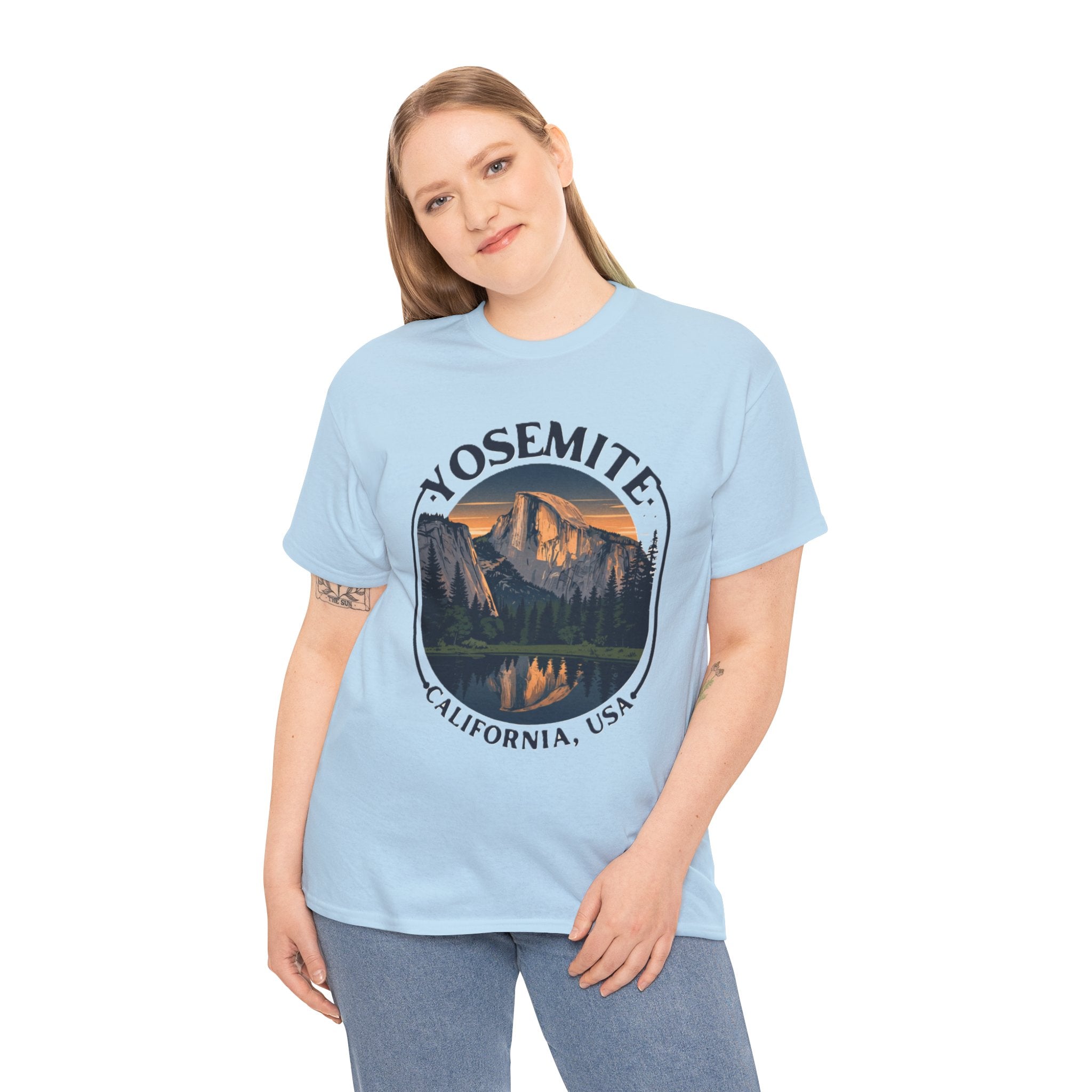 Yosemite Sunset Tee — California National Park Scenic T-Shirt