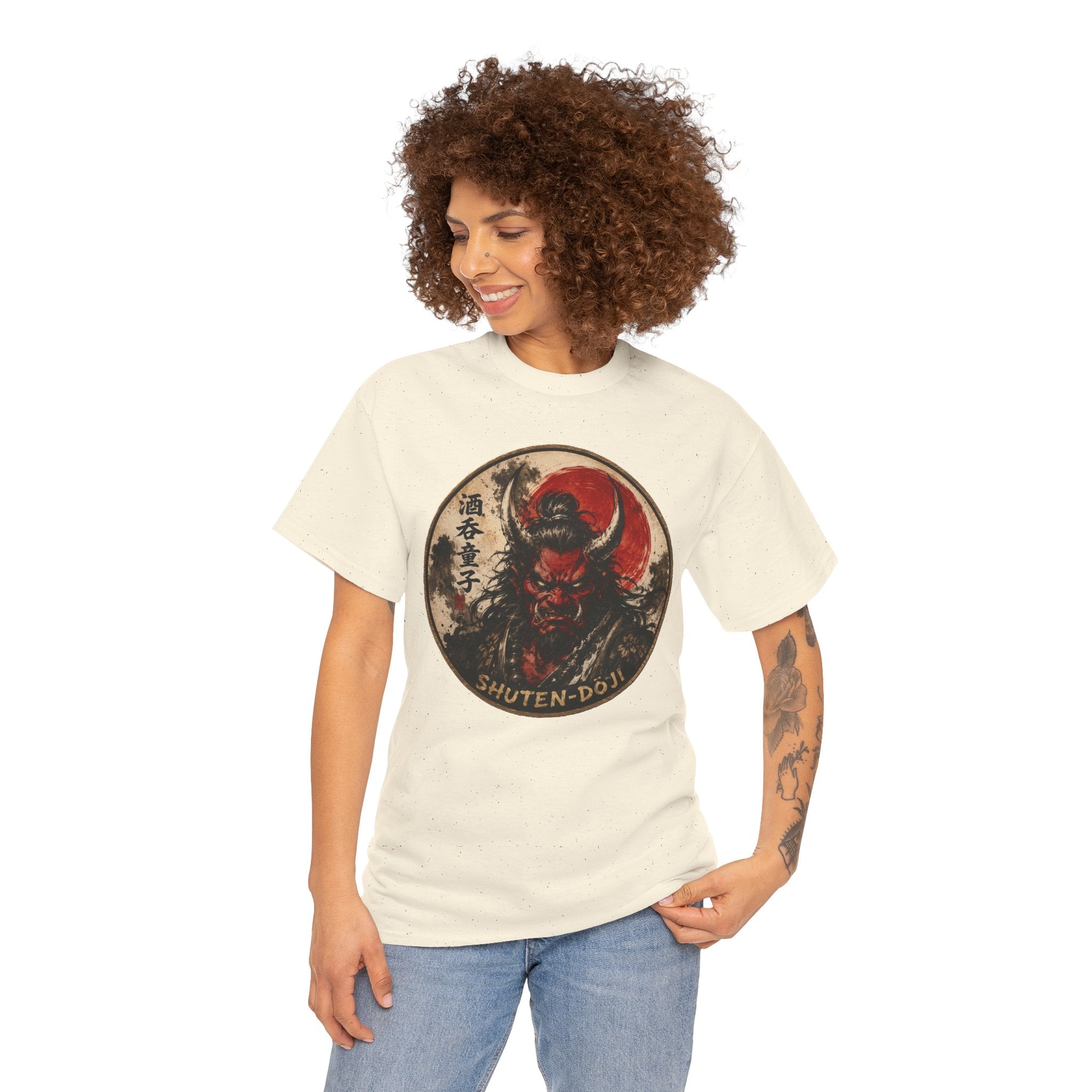 Shuten-Dōji Demon King T-Shirt | Japanese Yōkai Folklore Tee