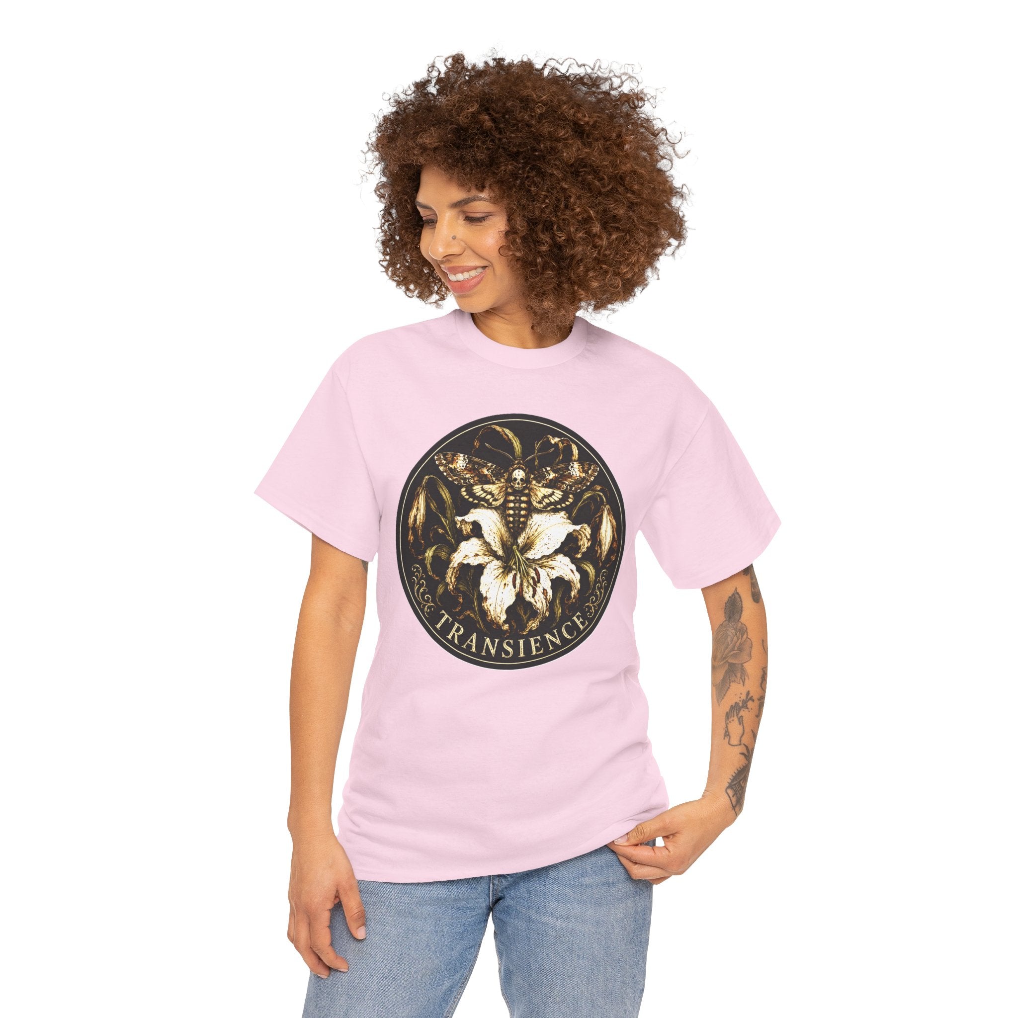 Transience T-Shirt | Death's-Head Moth Gothic Tee