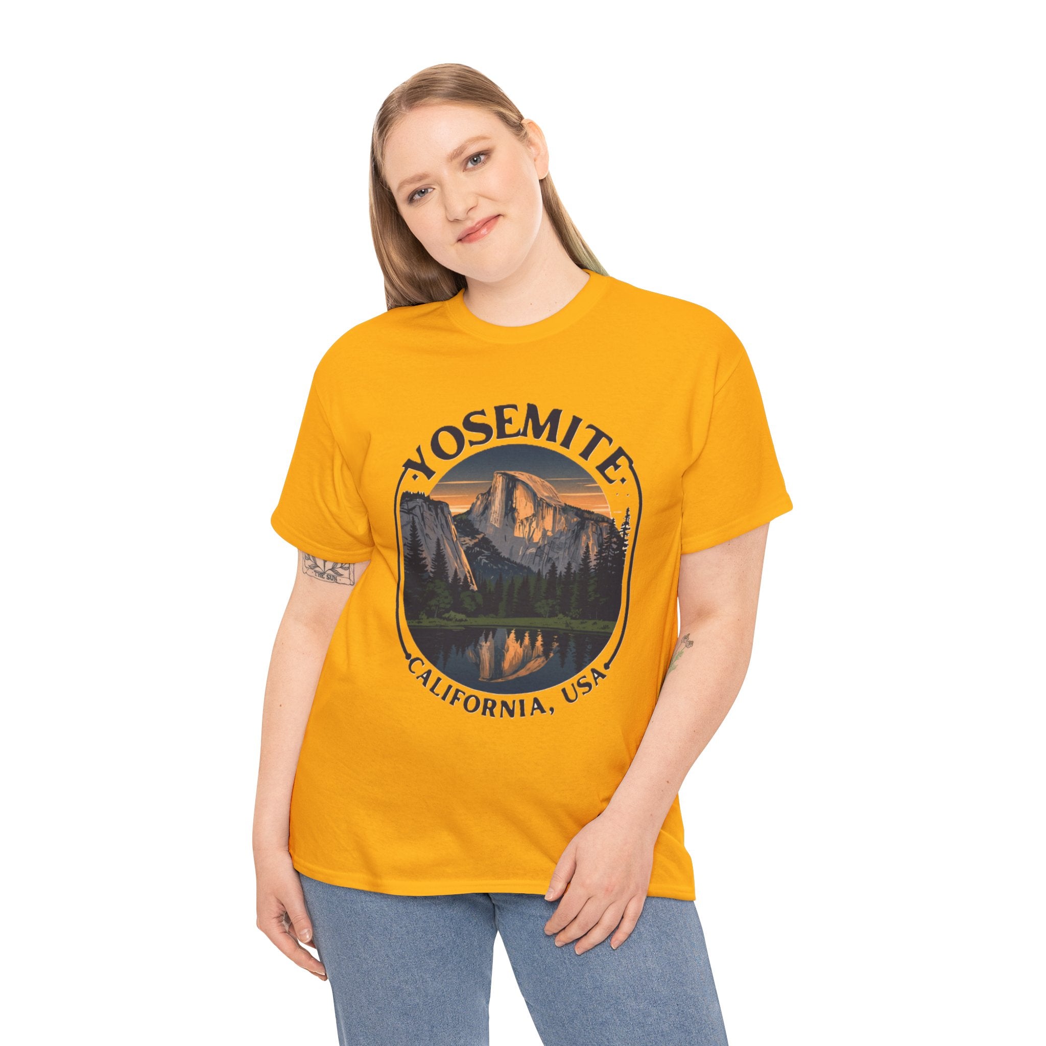 Yosemite Sunset Tee — California National Park Scenic T-Shirt