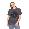 Blue Cap - Mystic Portal Tee — Blue Spirit Circle Graphic T-Shirt