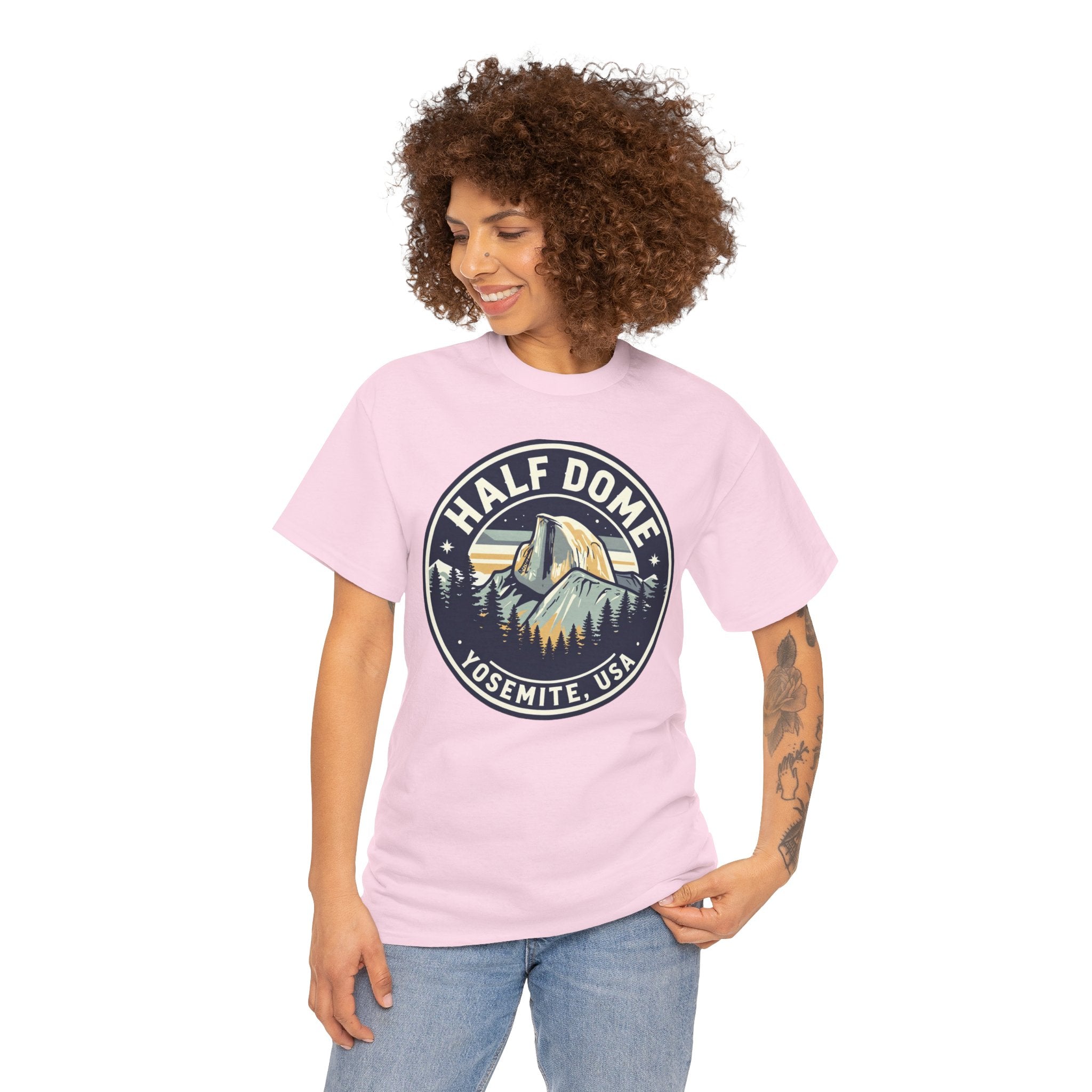 Half Dome Yosemite T-Shirt — Vintage National Park Tee