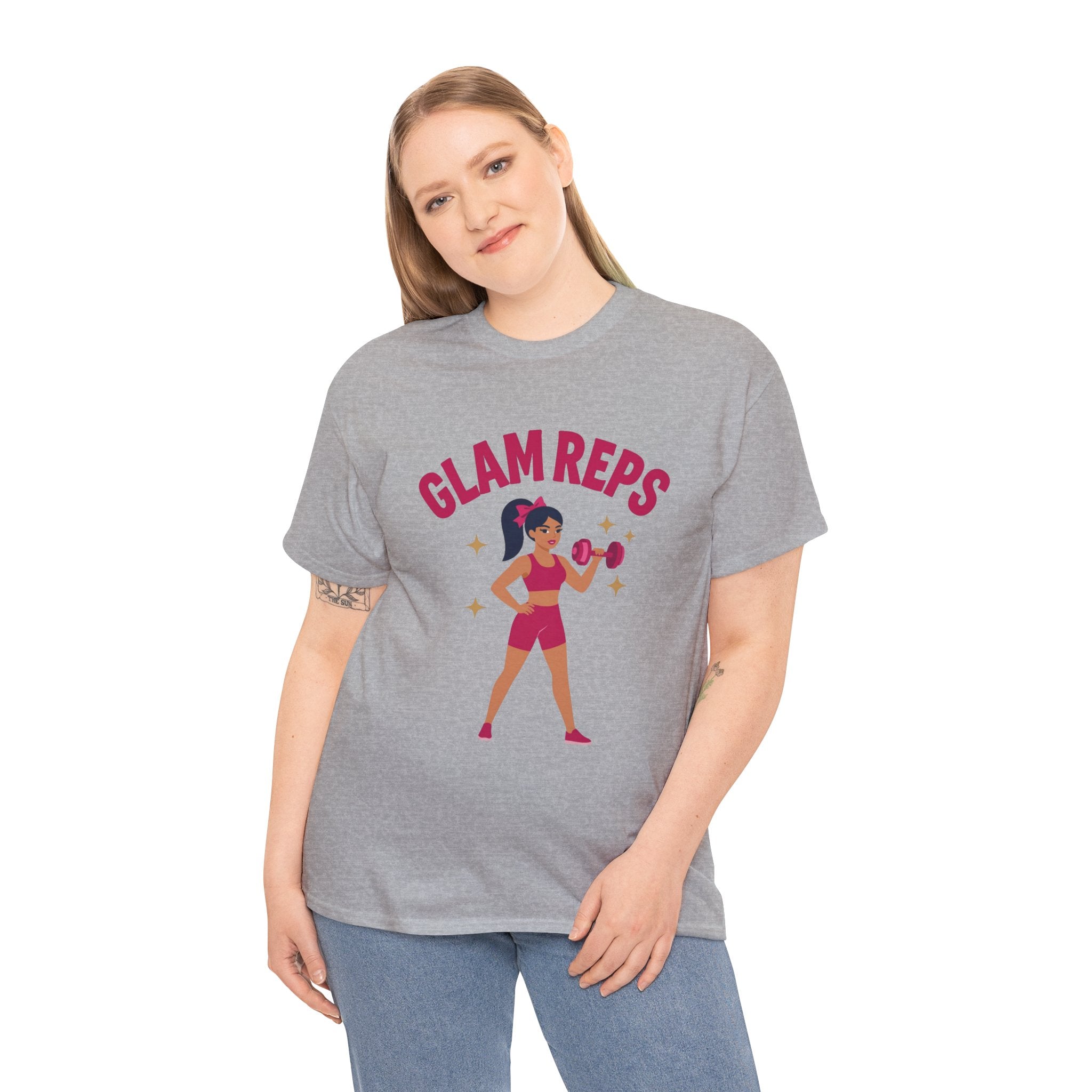 Glam Reps T-Shirt | Women's Fitness Motivation Tee