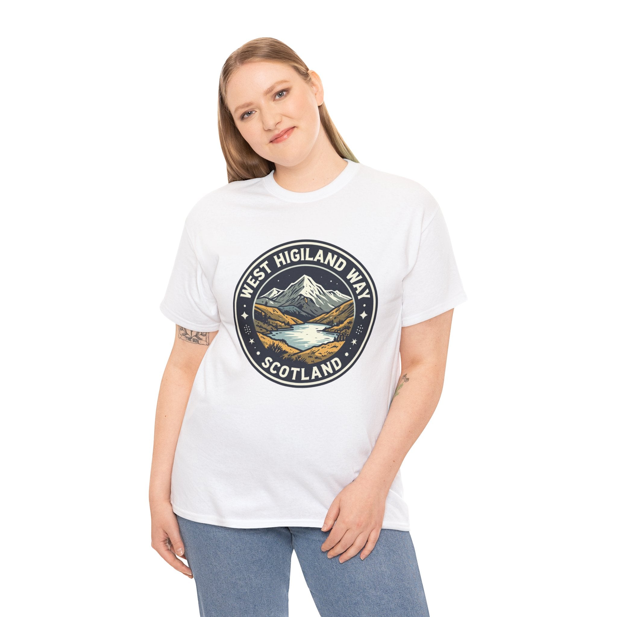 West Highland Way Scotland T‑Shirt — Scenic Mountain & Loch Travel Tee