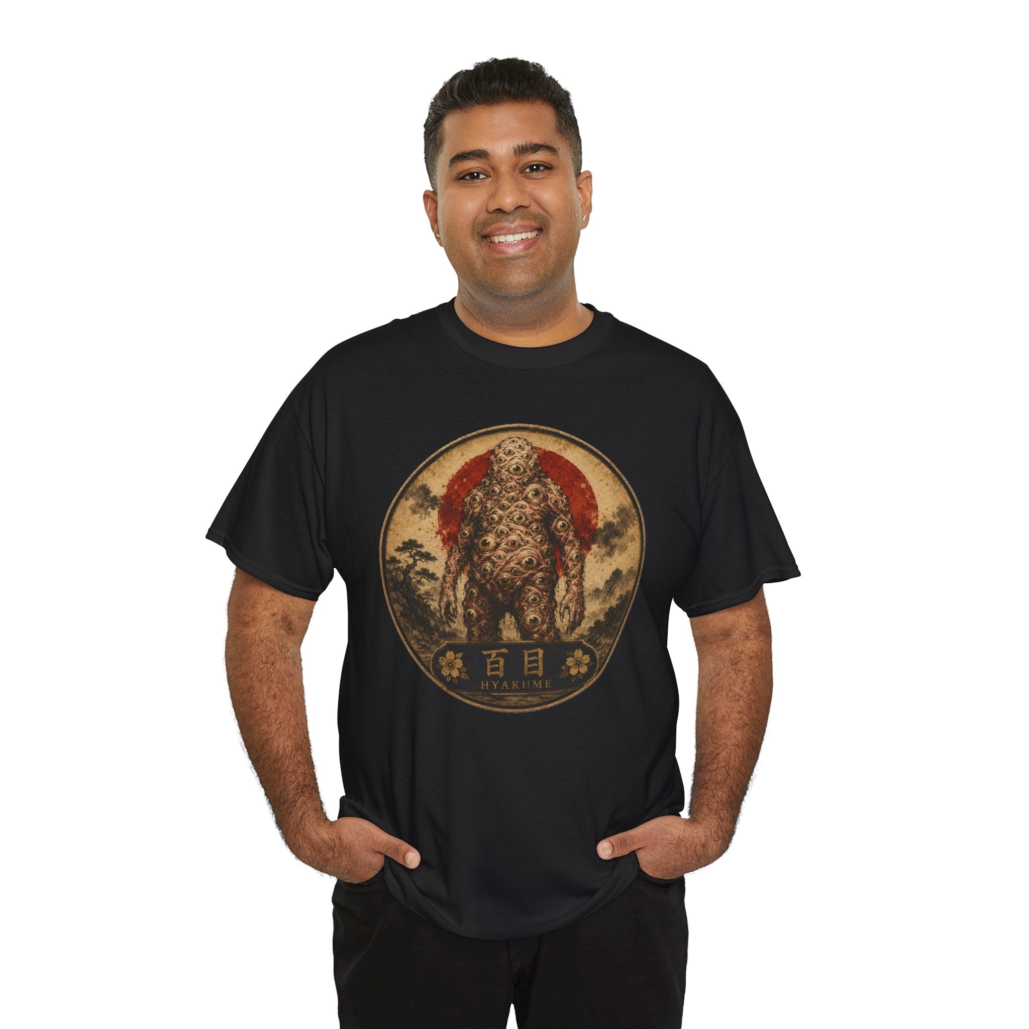 Hyakume Hundred-Eyed Yōkai T-Shirt | Japanese Folklore Tee
