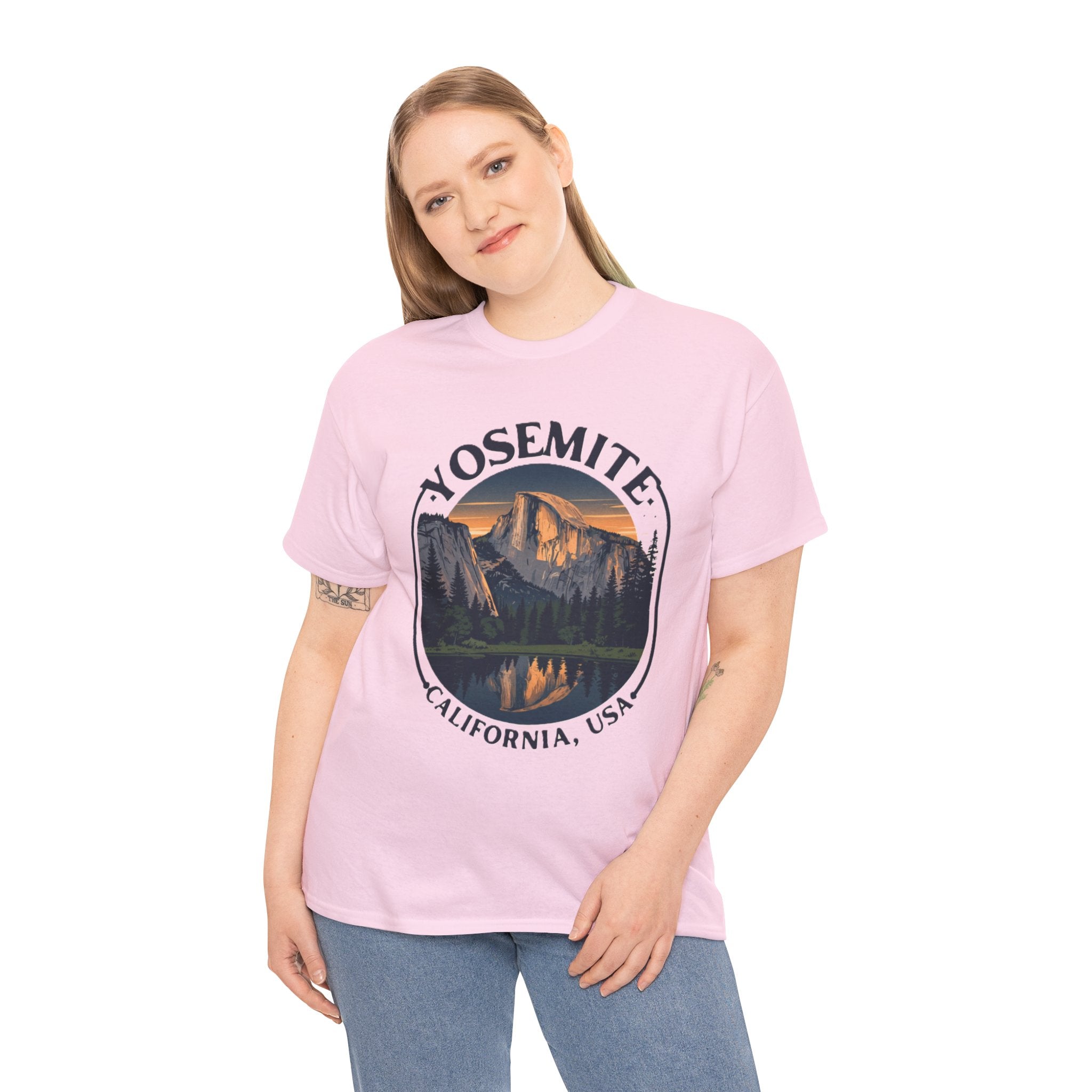 Yosemite Sunset Tee — California National Park Scenic T-Shirt