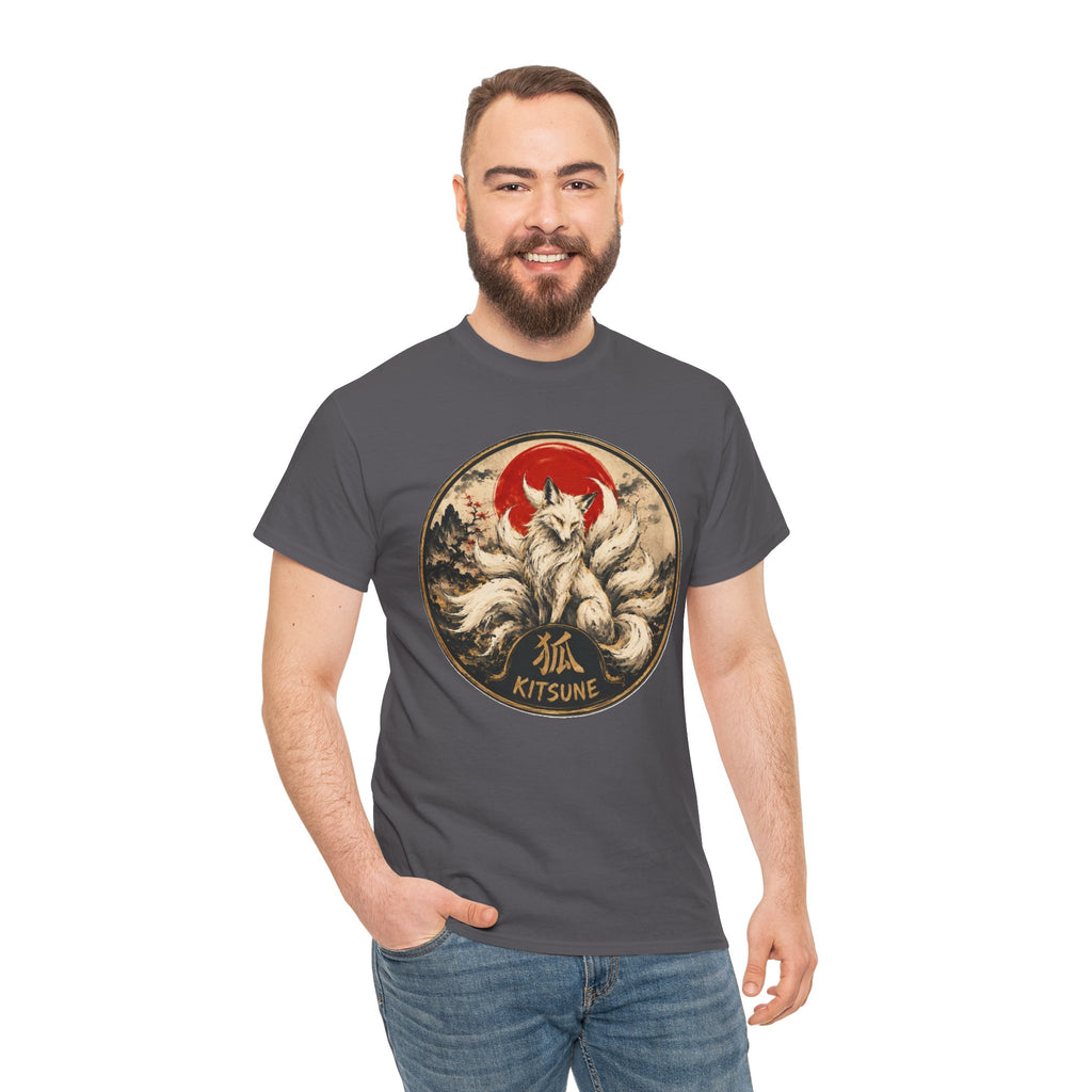 Kitsune Fox Spirit T-Shirt | Japanese Yōkai Folklore Tee