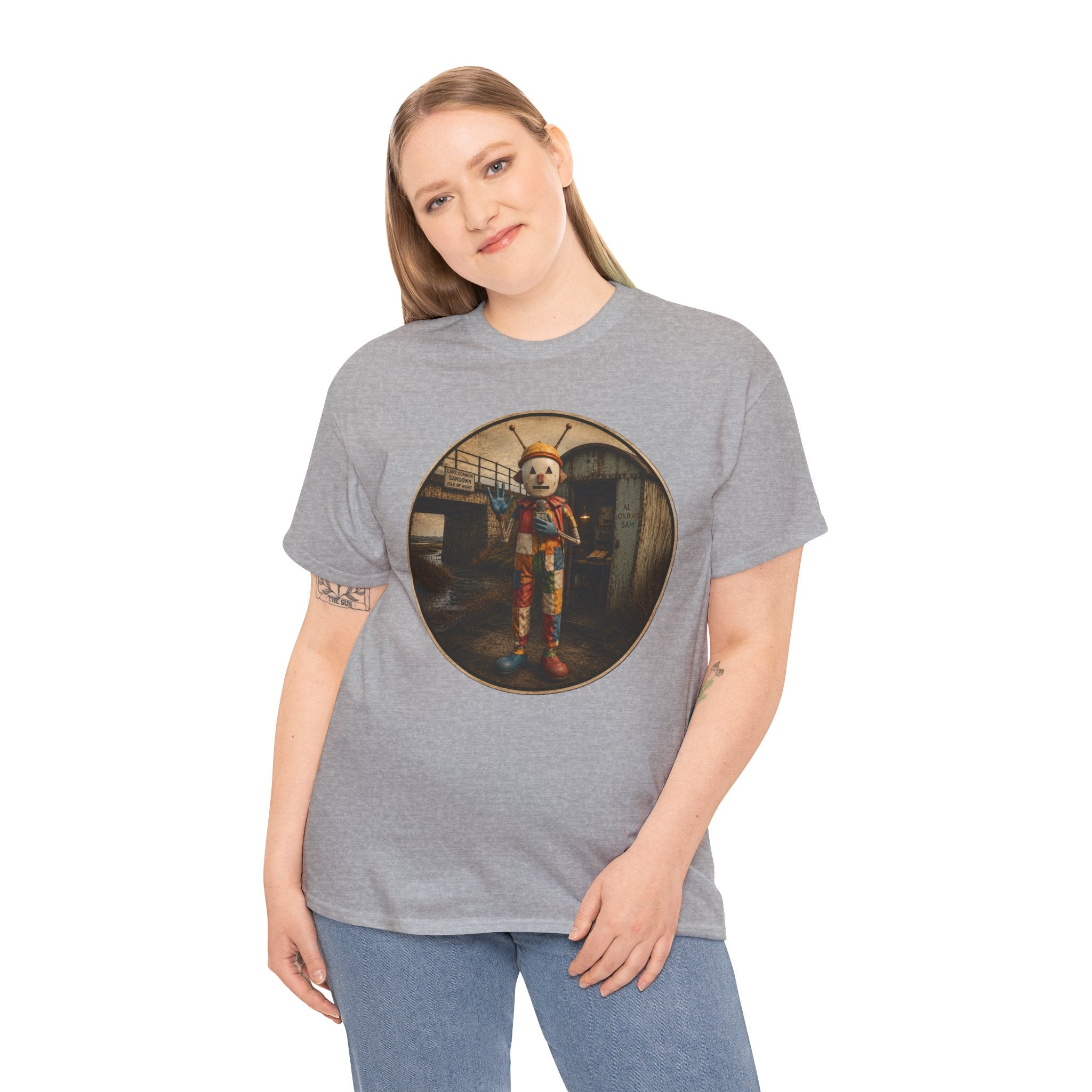 Sam the Sandown Clown T-Shirt | Isle of Wight Cryptid Tee