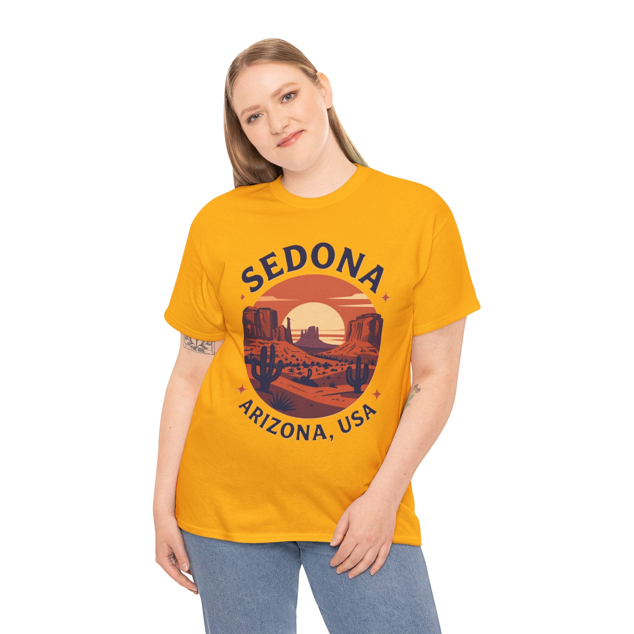 Sedona Arizona Sunset T-Shirt — Desert Landscape Tee