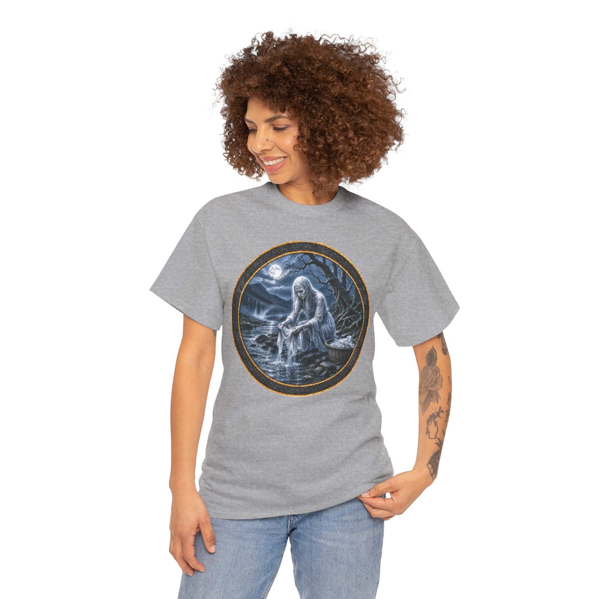 The Bean Nighe - Moonlight T-Shirt — Mystical Ocean Fantasy Tee
