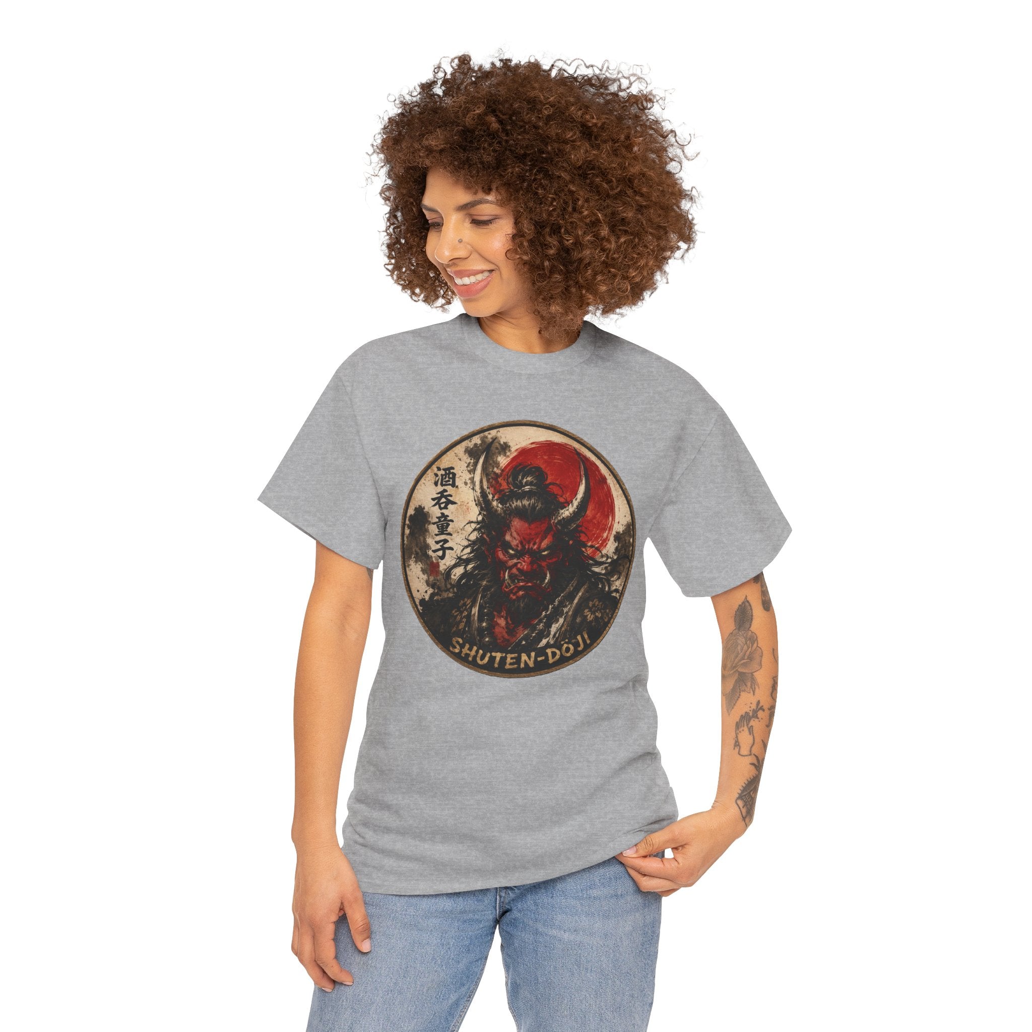 Shuten-Dōji Demon King T-Shirt | Japanese Yōkai Folklore Tee