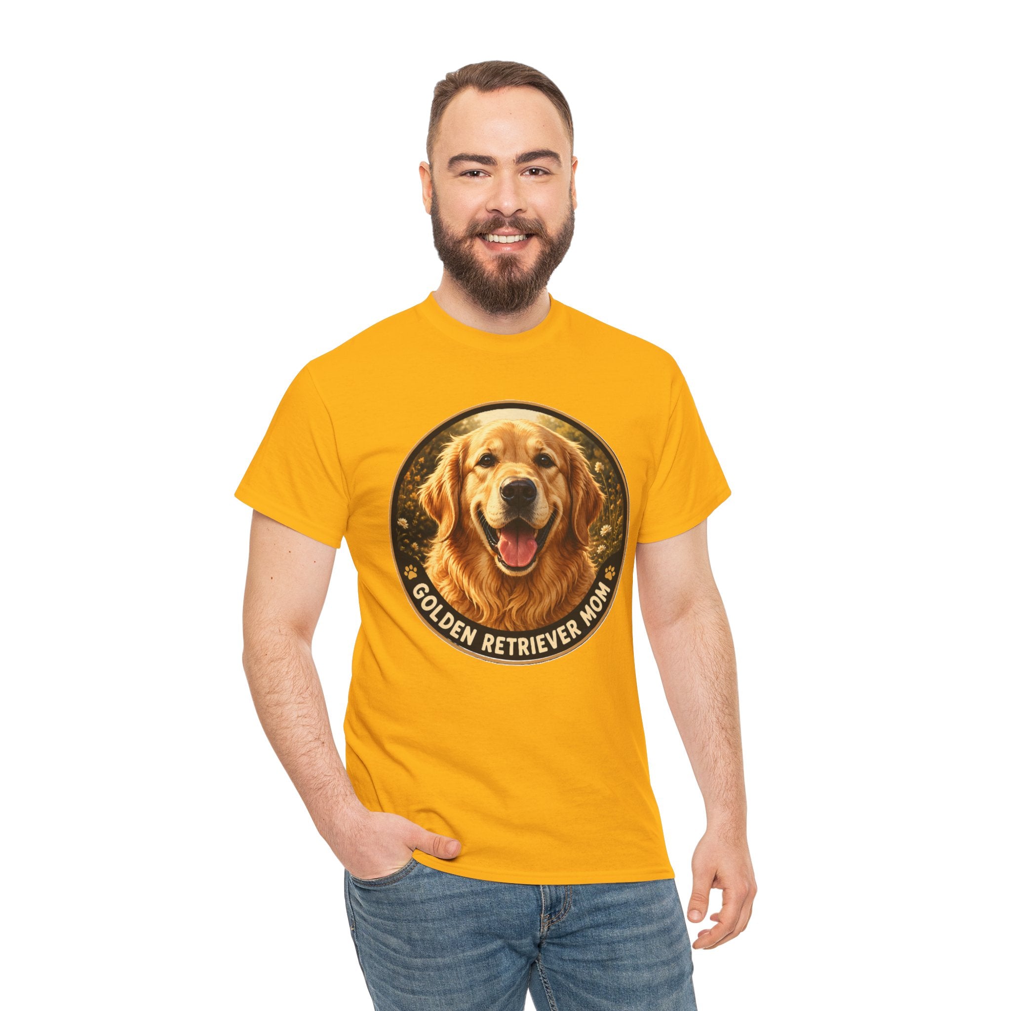 Golden Retriever Mom T-Shirt | Golden Retriever Owner Tee