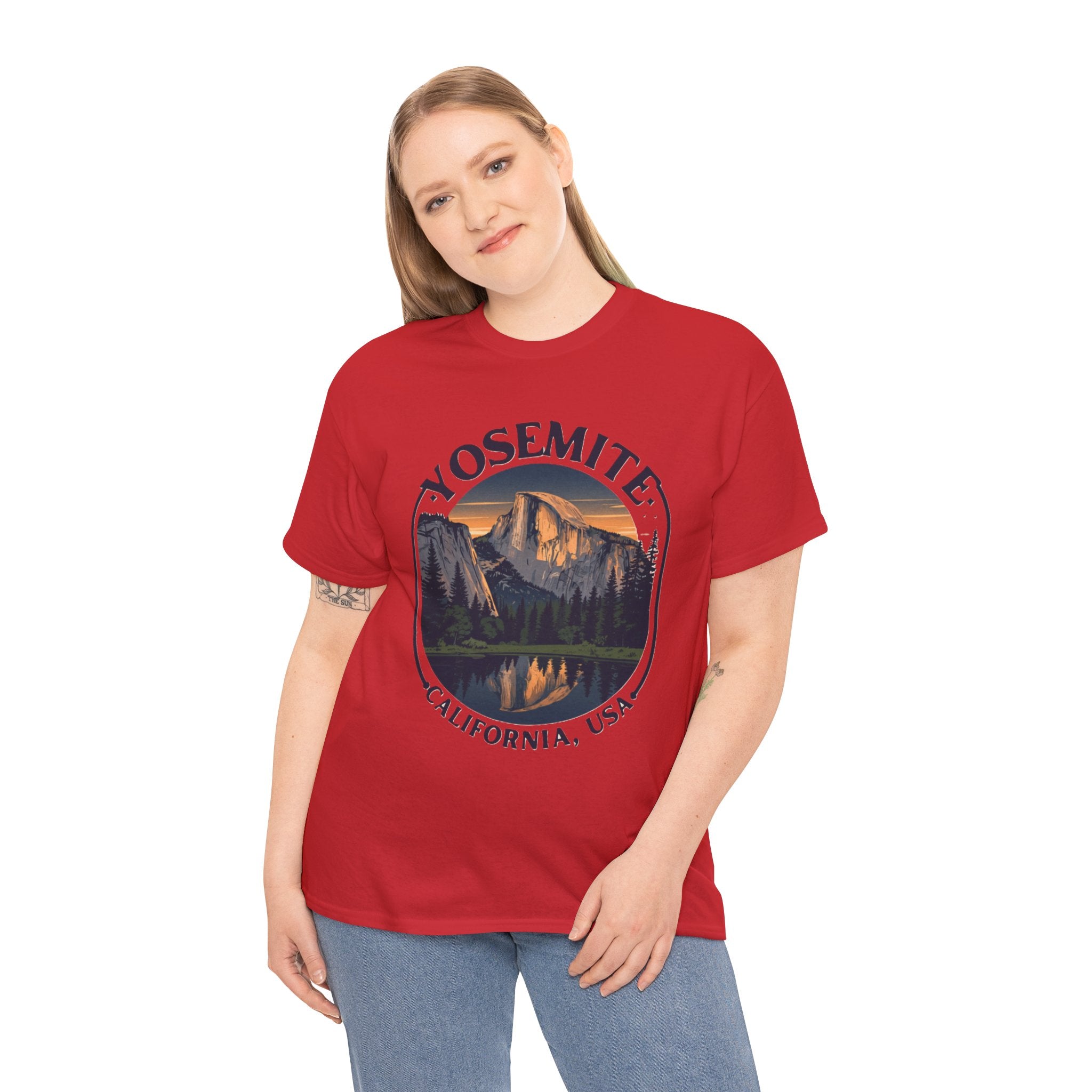 Yosemite Sunset Tee — California National Park Scenic T-Shirt